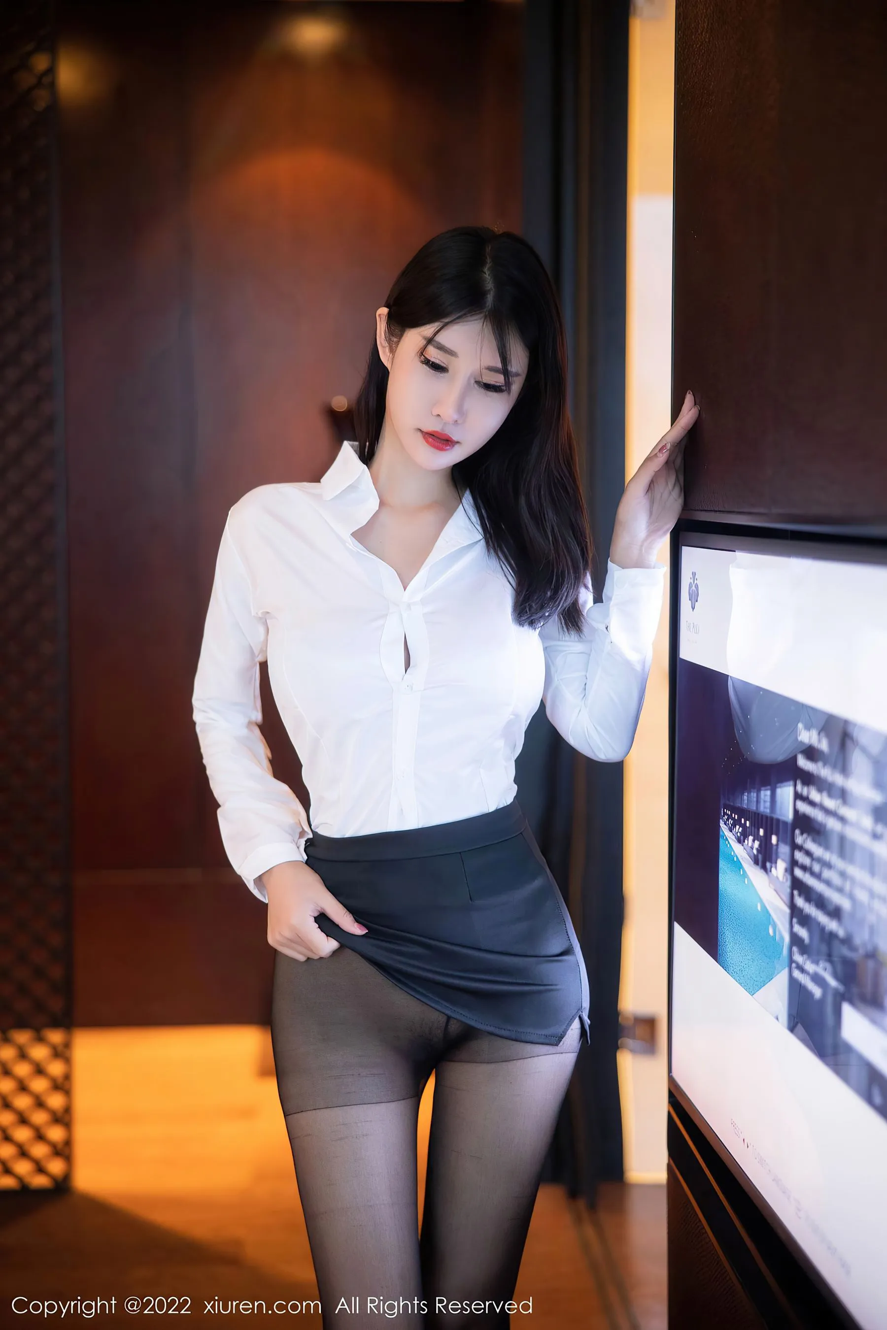 奔放時刻護士夜景寫真 – 夏季火辣風採再現典藏 - 47