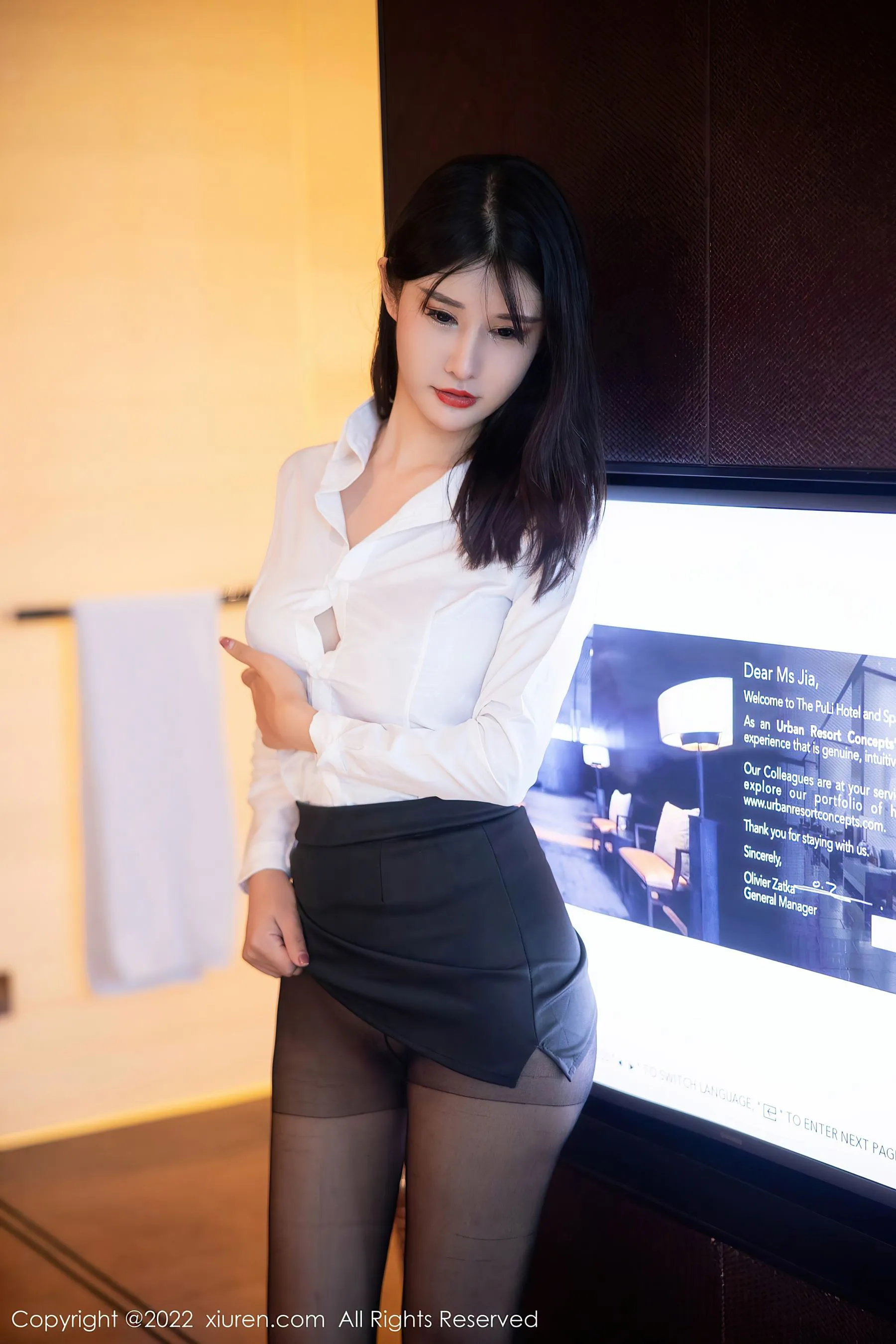奔放時刻護士夜景寫真 – 夏季火辣風採再現典藏 - 48
