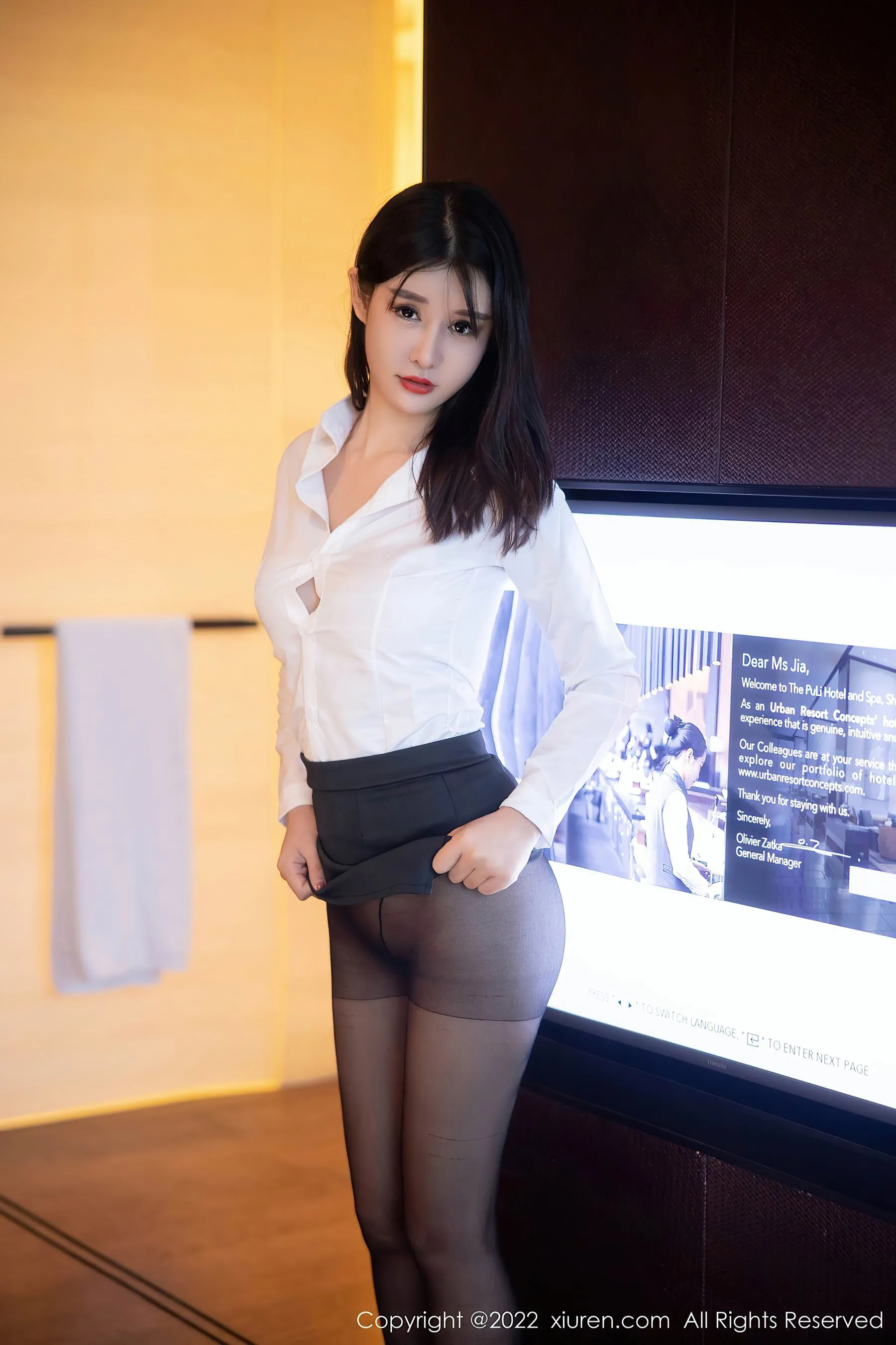 奔放時刻護士夜景寫真 – 夏季火辣風採再現典藏 - 49
