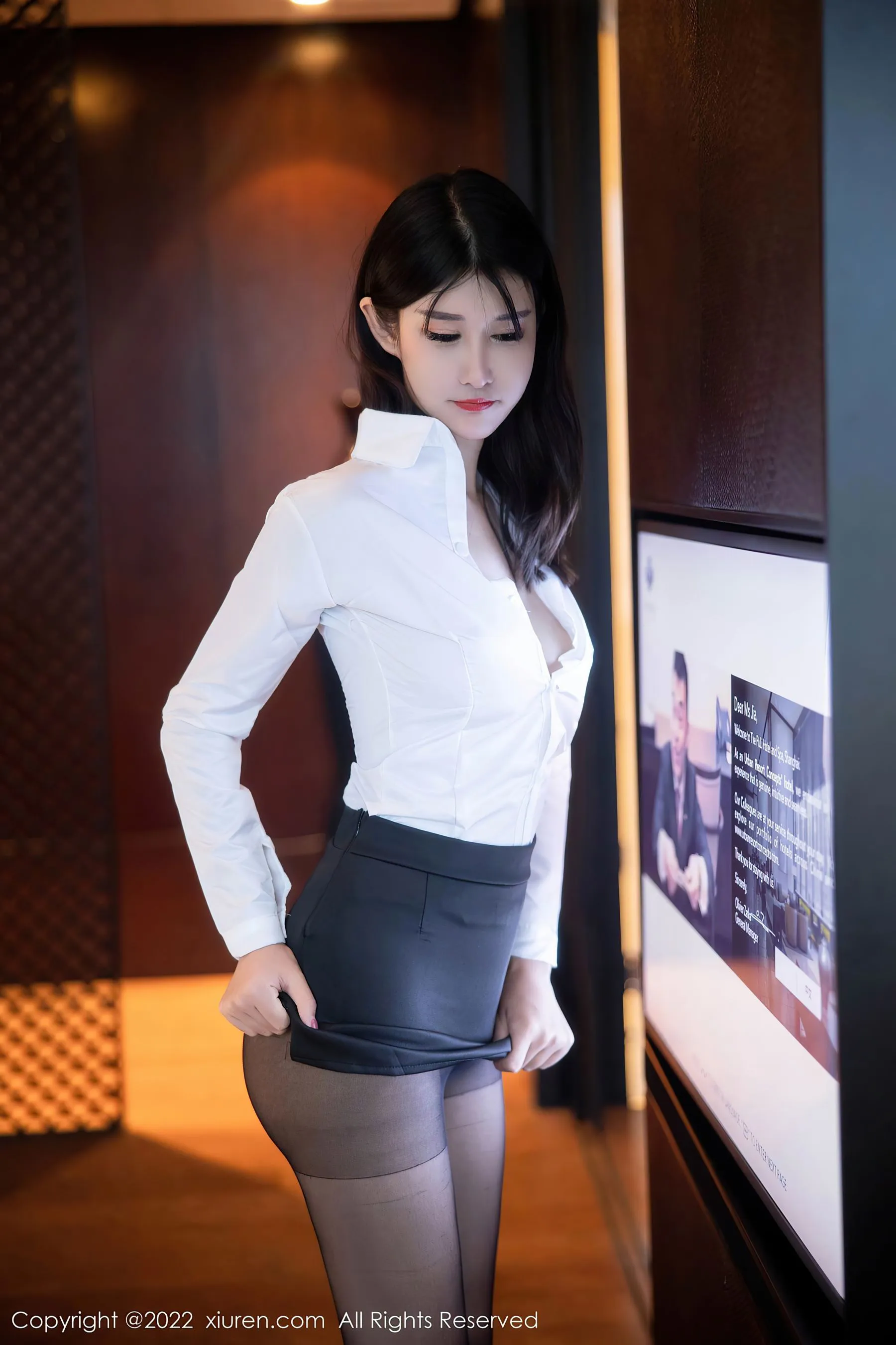 奔放時刻護士夜景寫真 – 夏季火辣風採再現典藏 - 53