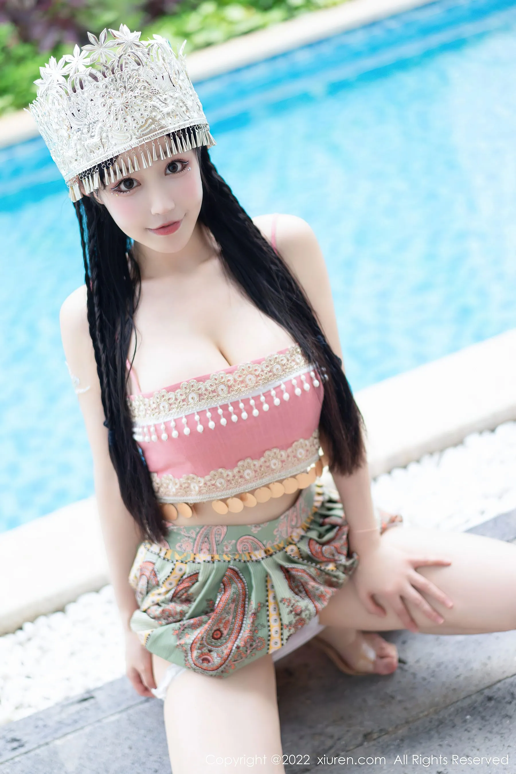 新竹夜晚嫩模美照 – 甜美魅力戶外實錄精選 - 33