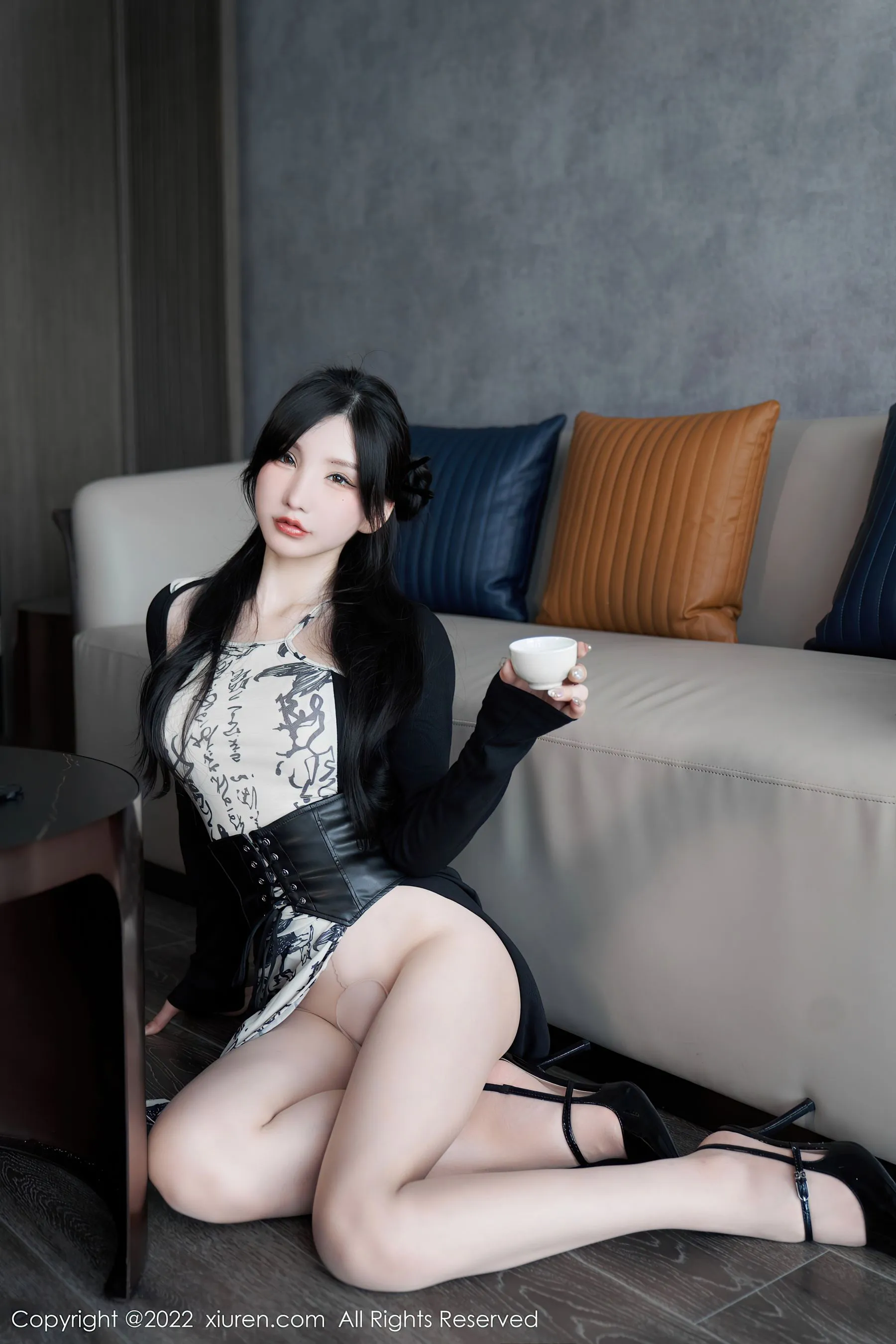 夜晚苗慄網紅寫真精選 – 高貴山景靜謐完美融合限量 - 52