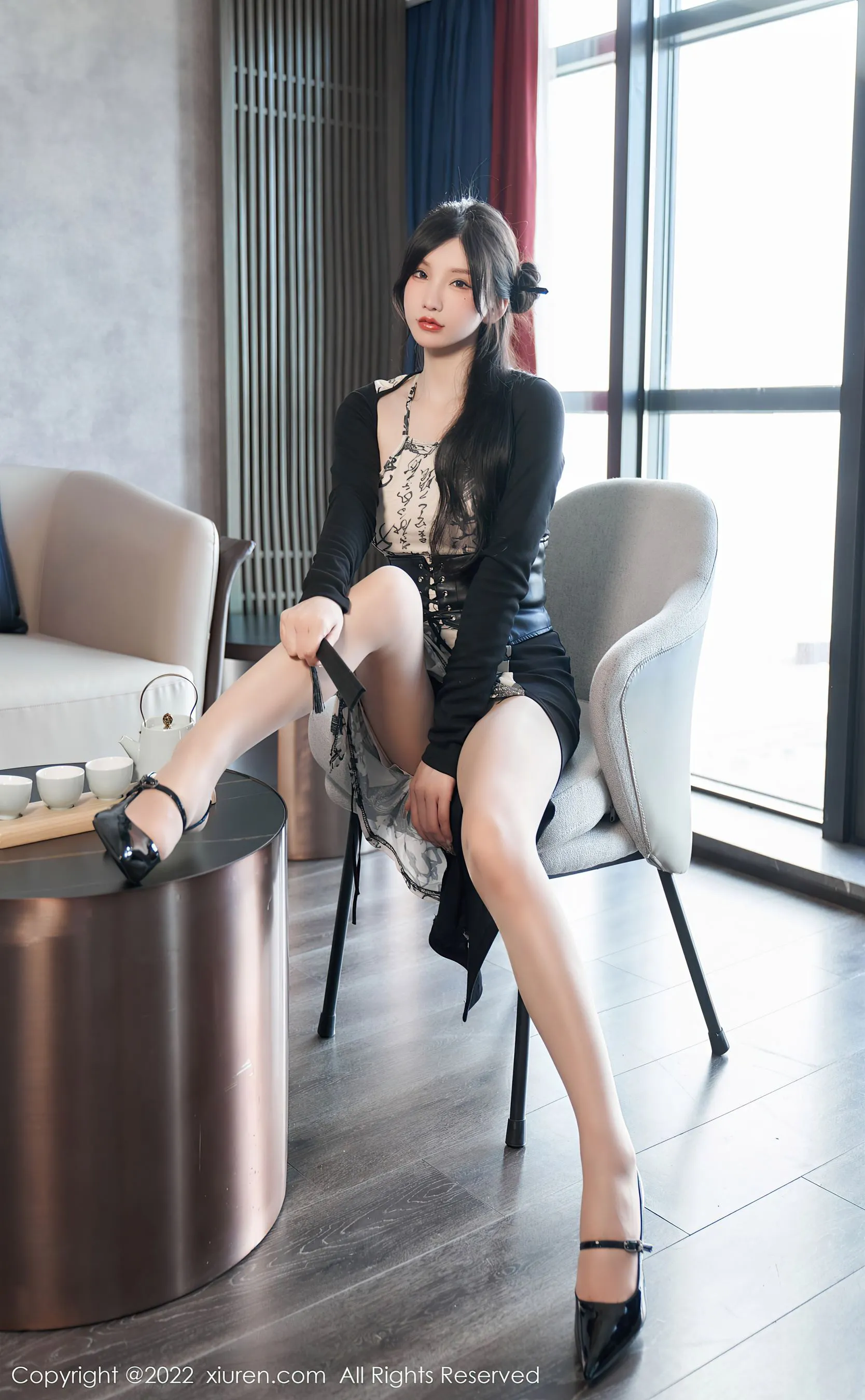 夜晚苗慄網紅寫真精選 – 高貴山景靜謐完美融合限量 - 91