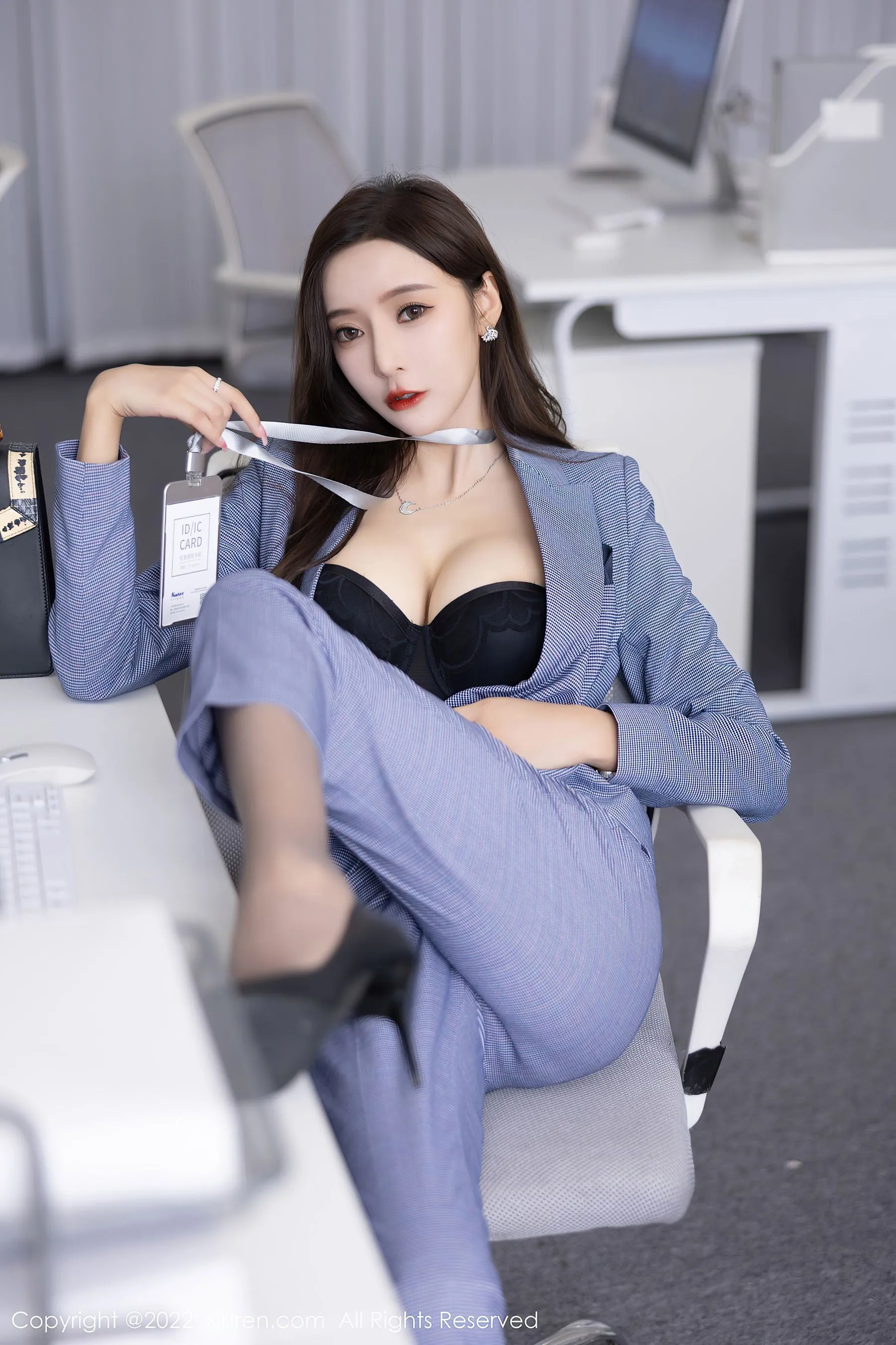 主播清純夜景寫真 – 冬季神秘風格展現典藏 - 63
