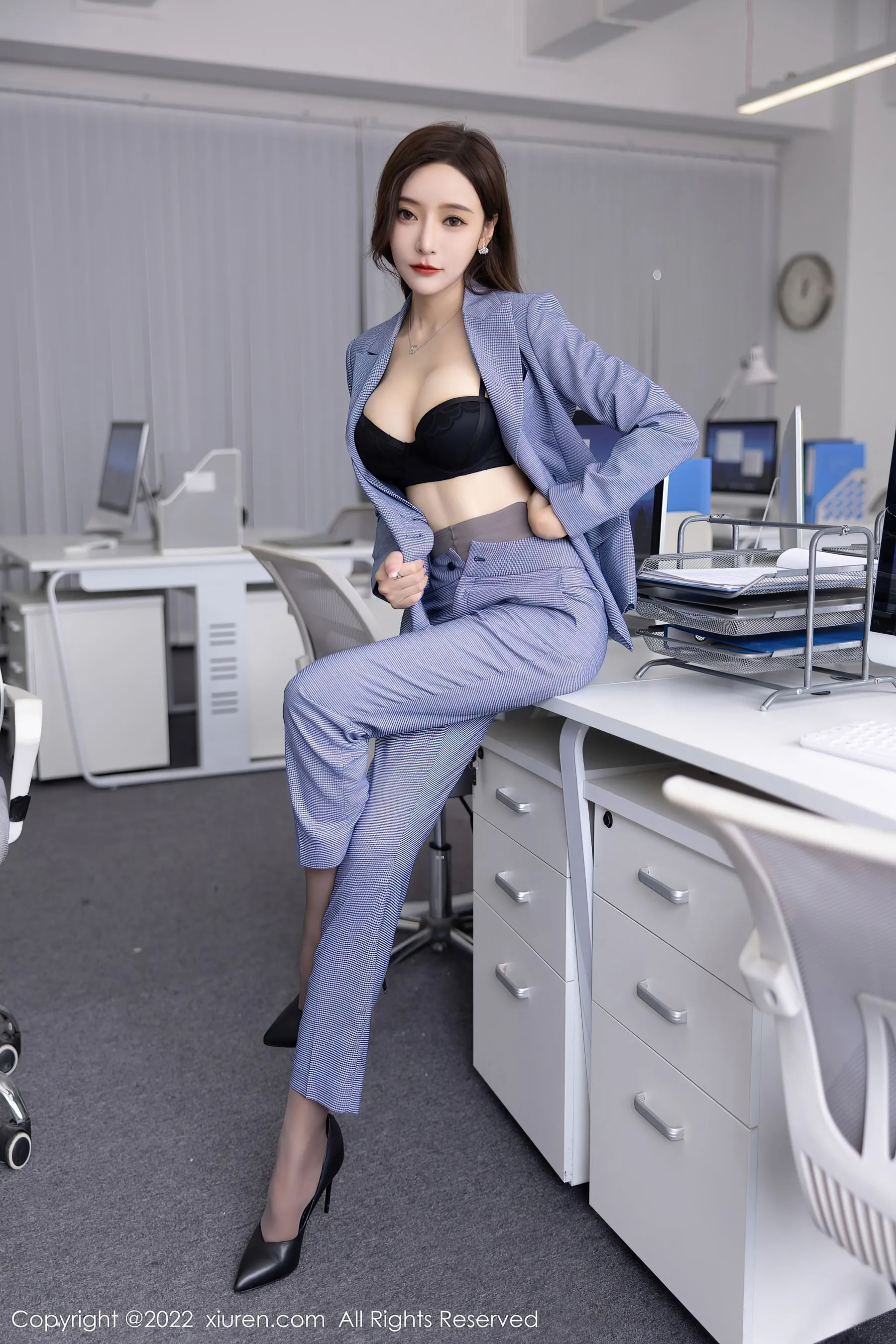 主播清純夜景寫真 – 冬季神秘風格展現典藏 - 71