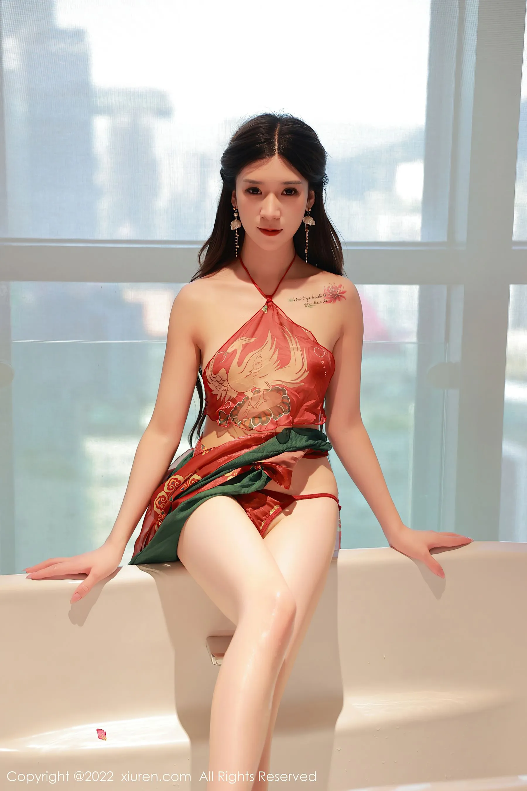 嫩模高貴攝影棚寫真 – 夏日激情風格展現珍藏 - 39