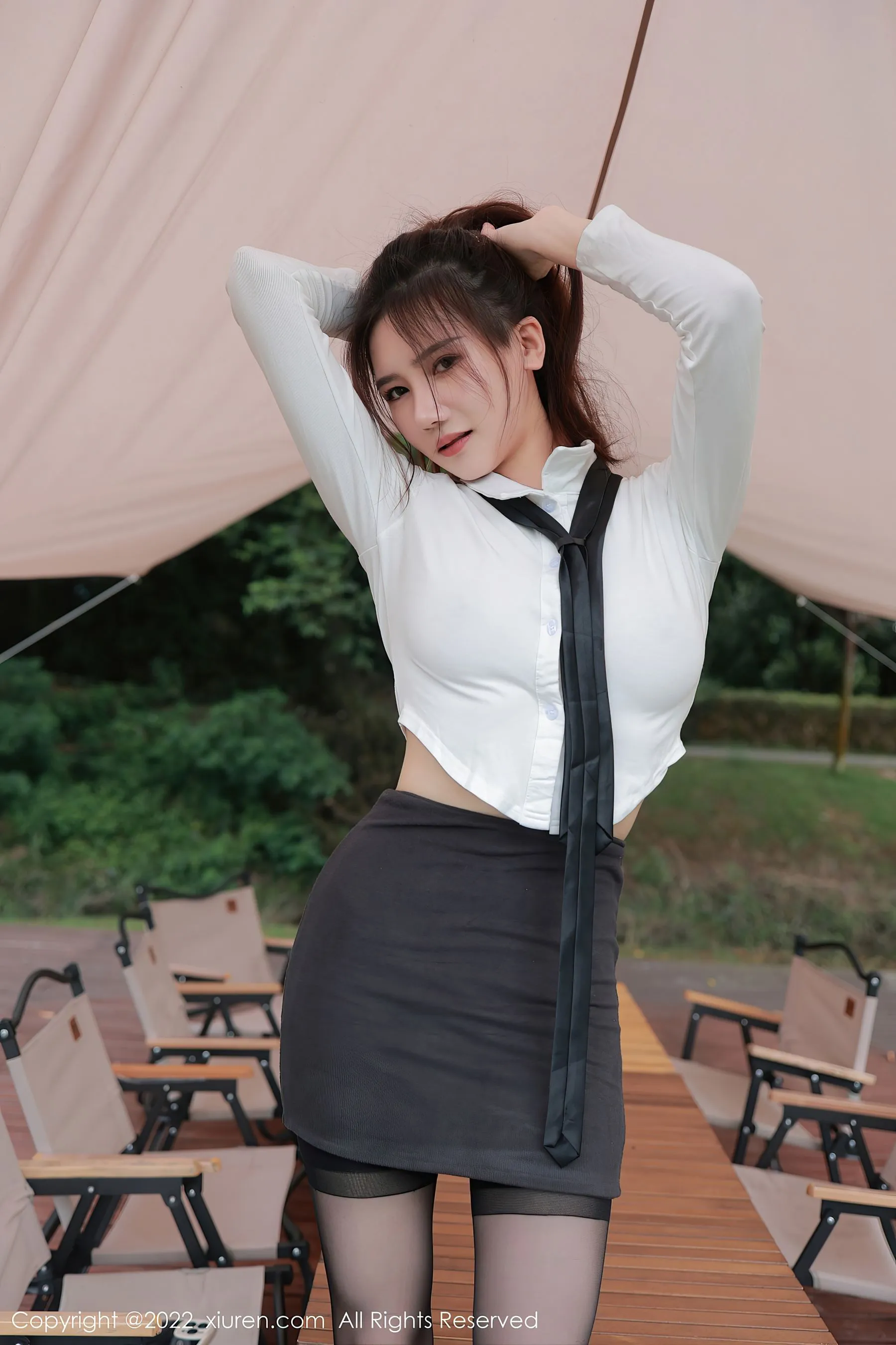 俏皮時刻模特自然光寫真 – 雨季甜美風採再現典藏 - 12