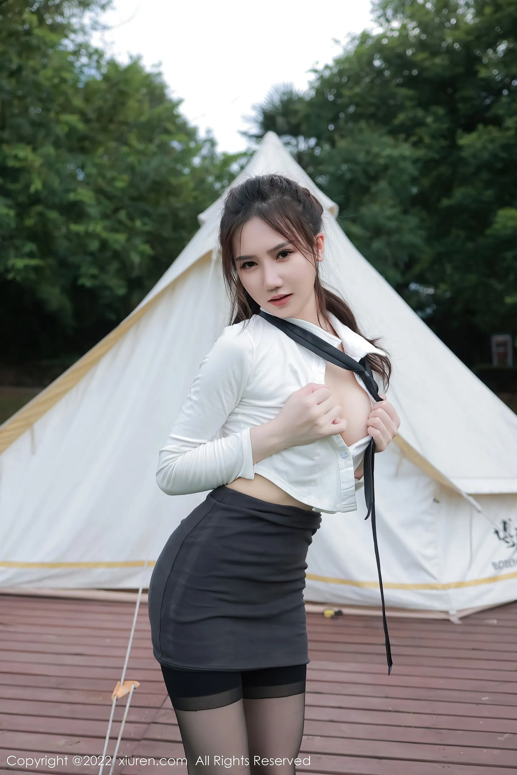 俏皮時刻模特自然光寫真 – 雨季甜美風採再現典藏 - 53