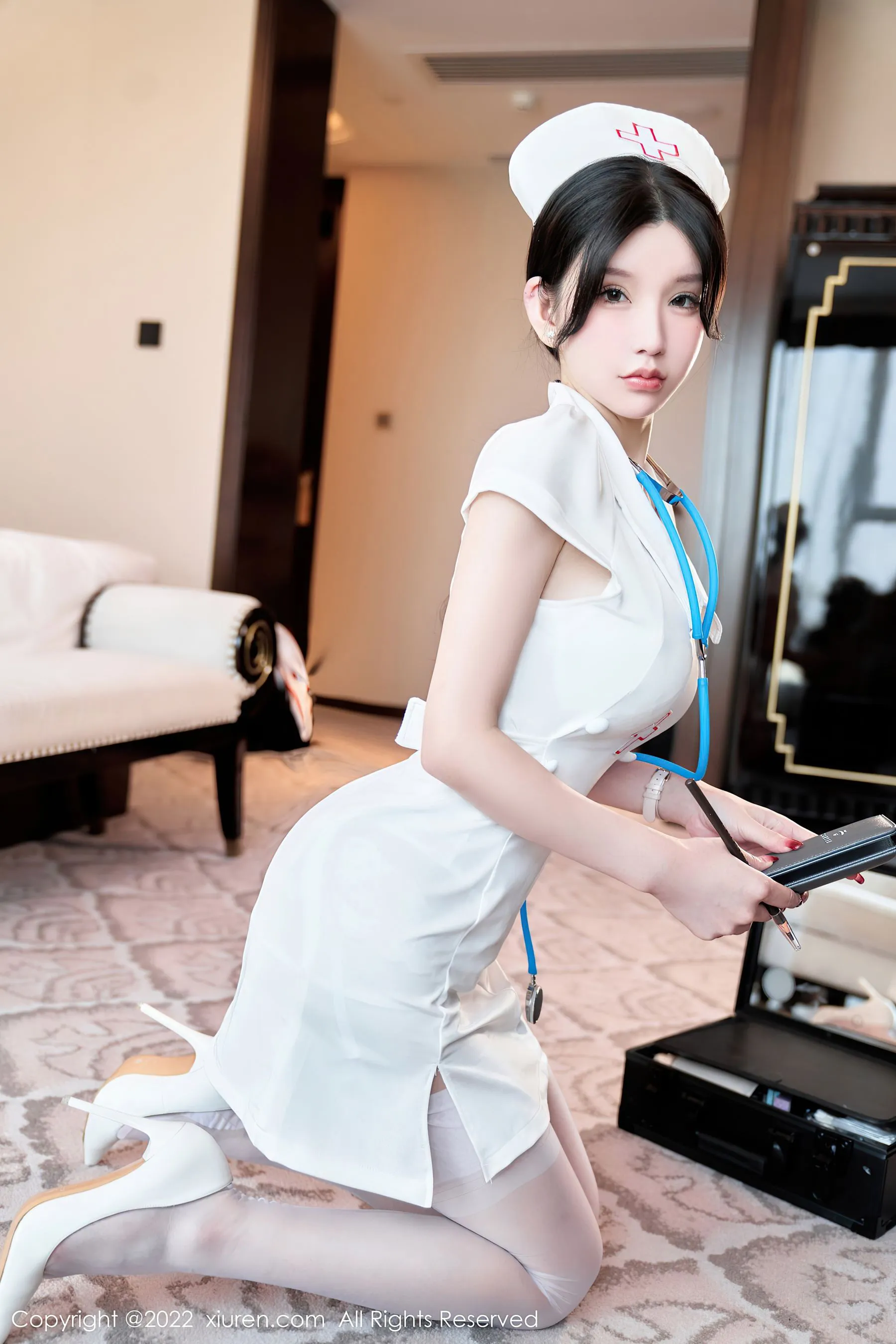奔放時刻嫩模私房寫真 – 冬季甜美風採再現限量 - 56