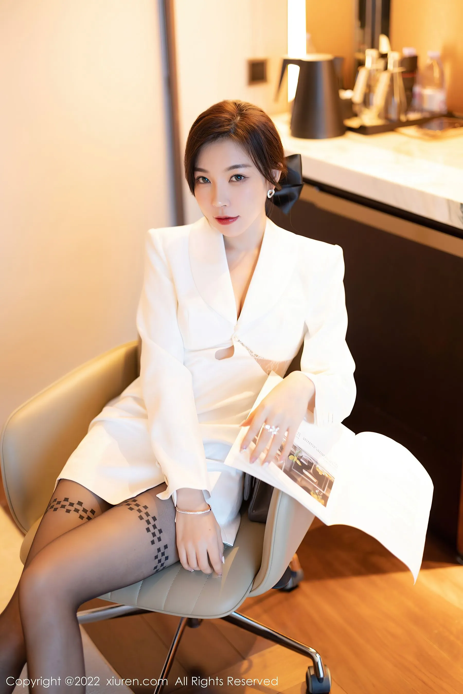 車模魅惑戶外寫真 – 櫻花季自信風格展現珍藏 - 42