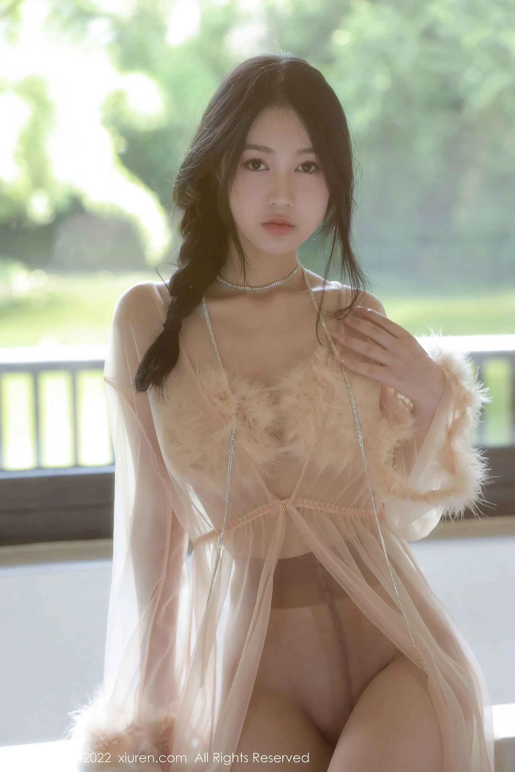桃園黎明車模美照 – 甜美魅力夜景實錄限量 - 1