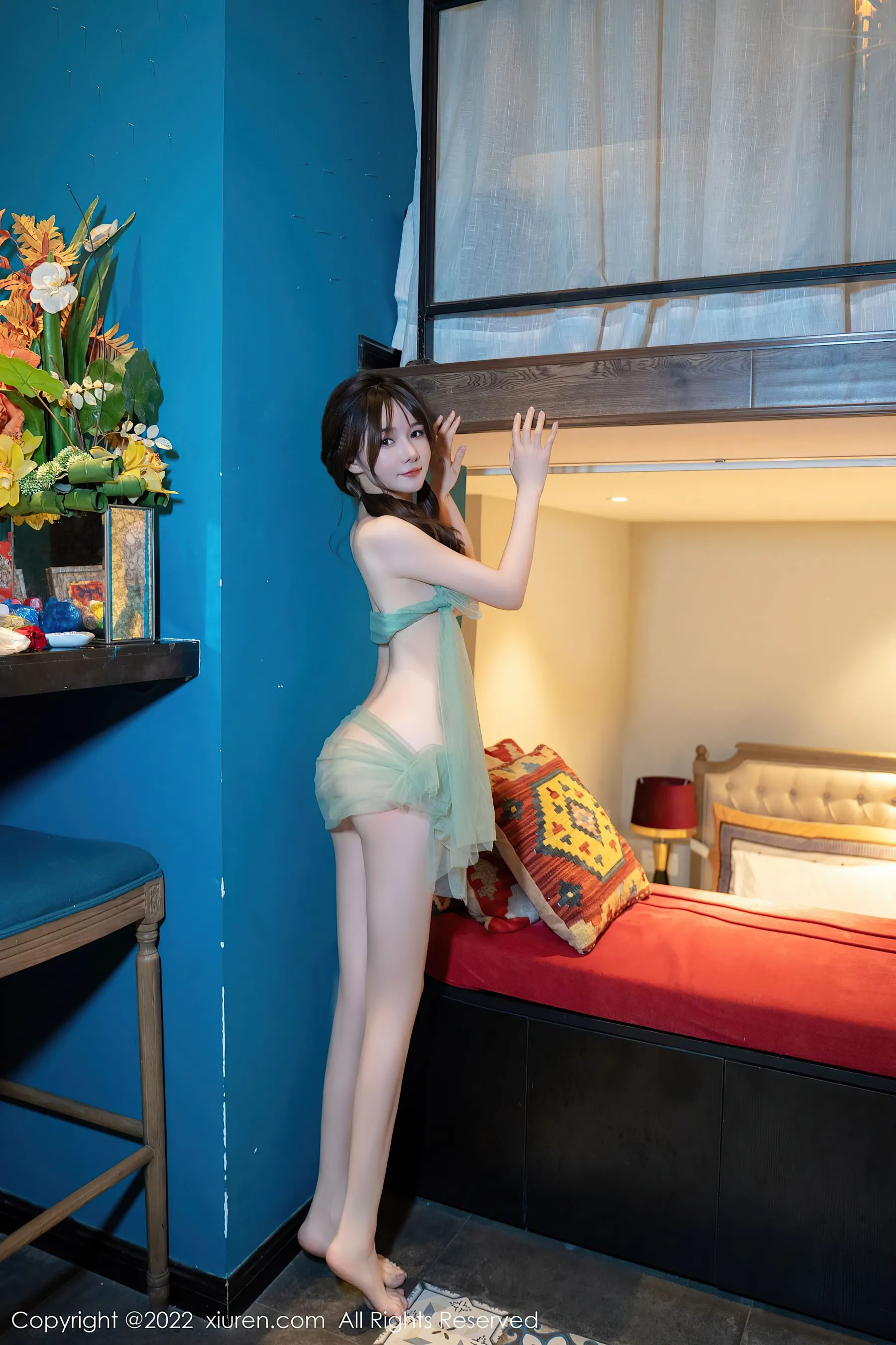 空姐火辣室內寫真 – 春季溫柔風格展現限量 - 41