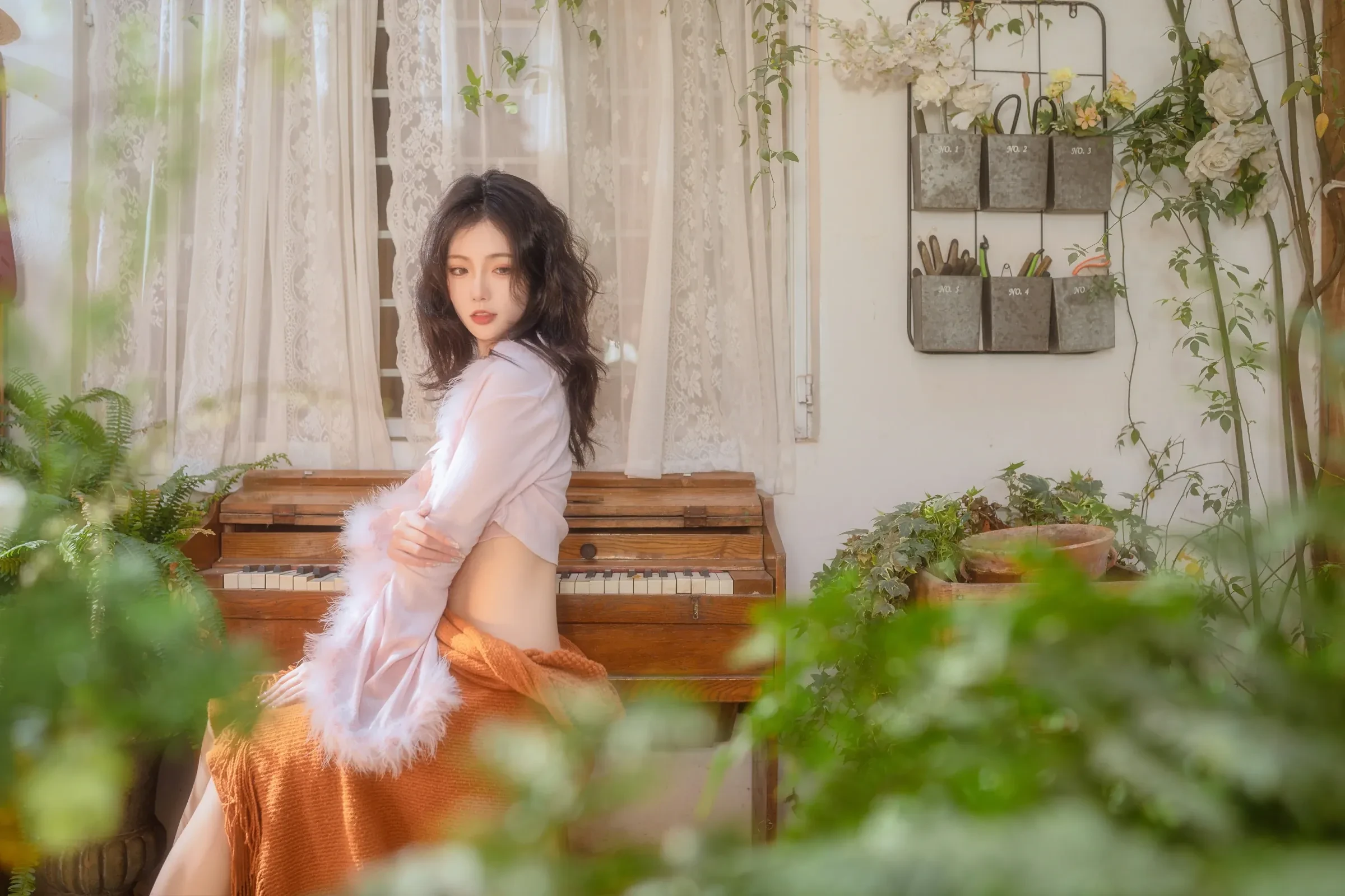 校花魅惑戶外寫真 – 冬季靜謐風格展現限量 - 11