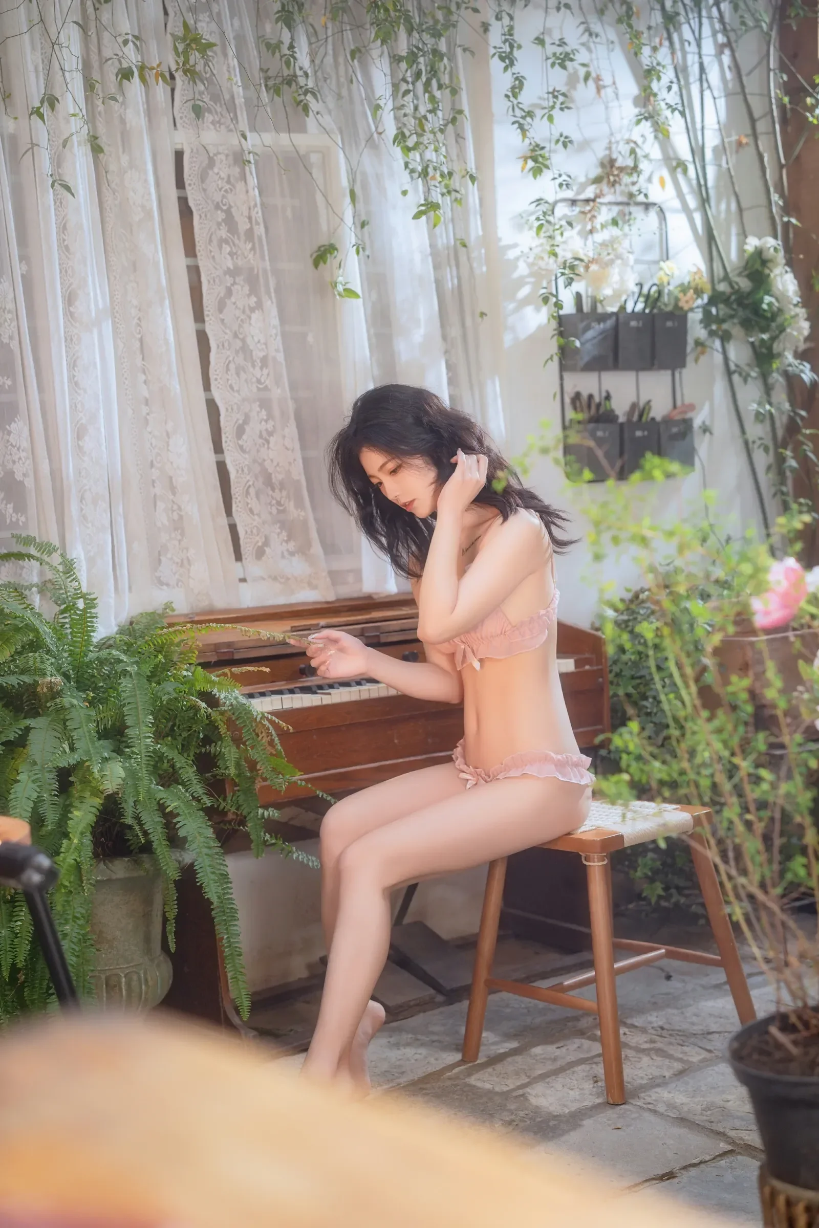 校花魅惑戶外寫真 – 冬季靜謐風格展現限量 - 18