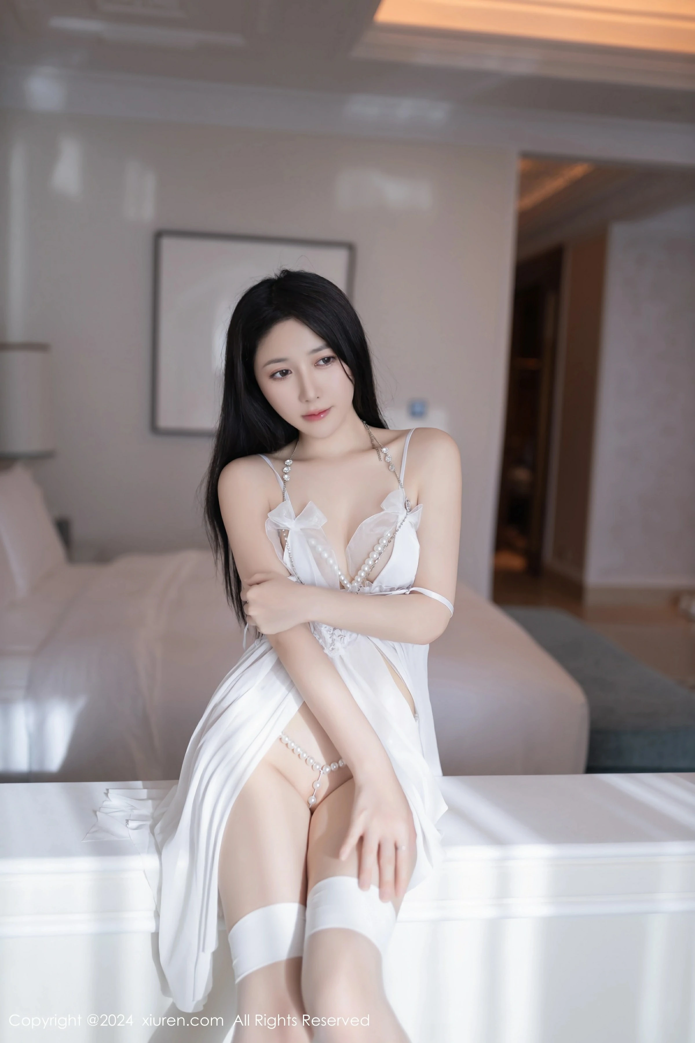 空姐清純私房寫真 – 春季靜謐風格展現精選 - 20