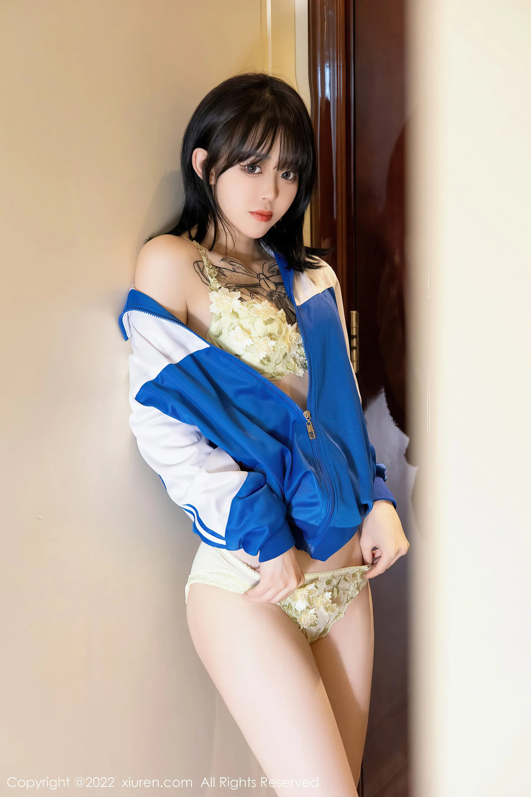 DJ清純攝影棚寫真 – 櫻花季活力風格展現珍藏 - 41