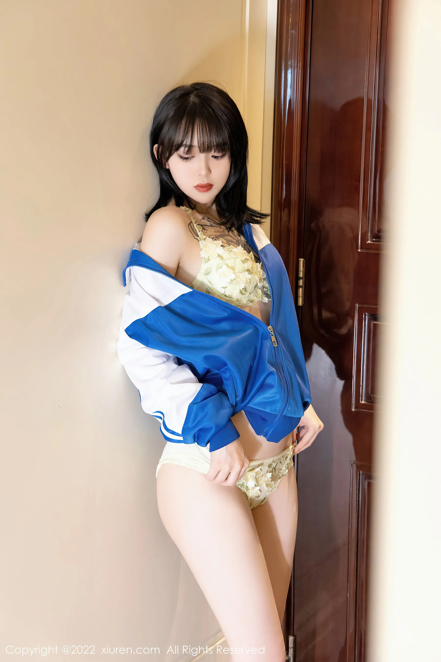 DJ清純攝影棚寫真 – 櫻花季活力風格展現珍藏 - 42