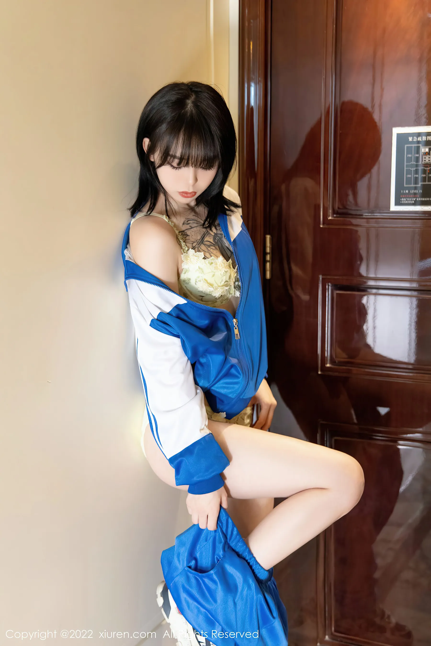 DJ清純攝影棚寫真 – 櫻花季活力風格展現珍藏 - 44