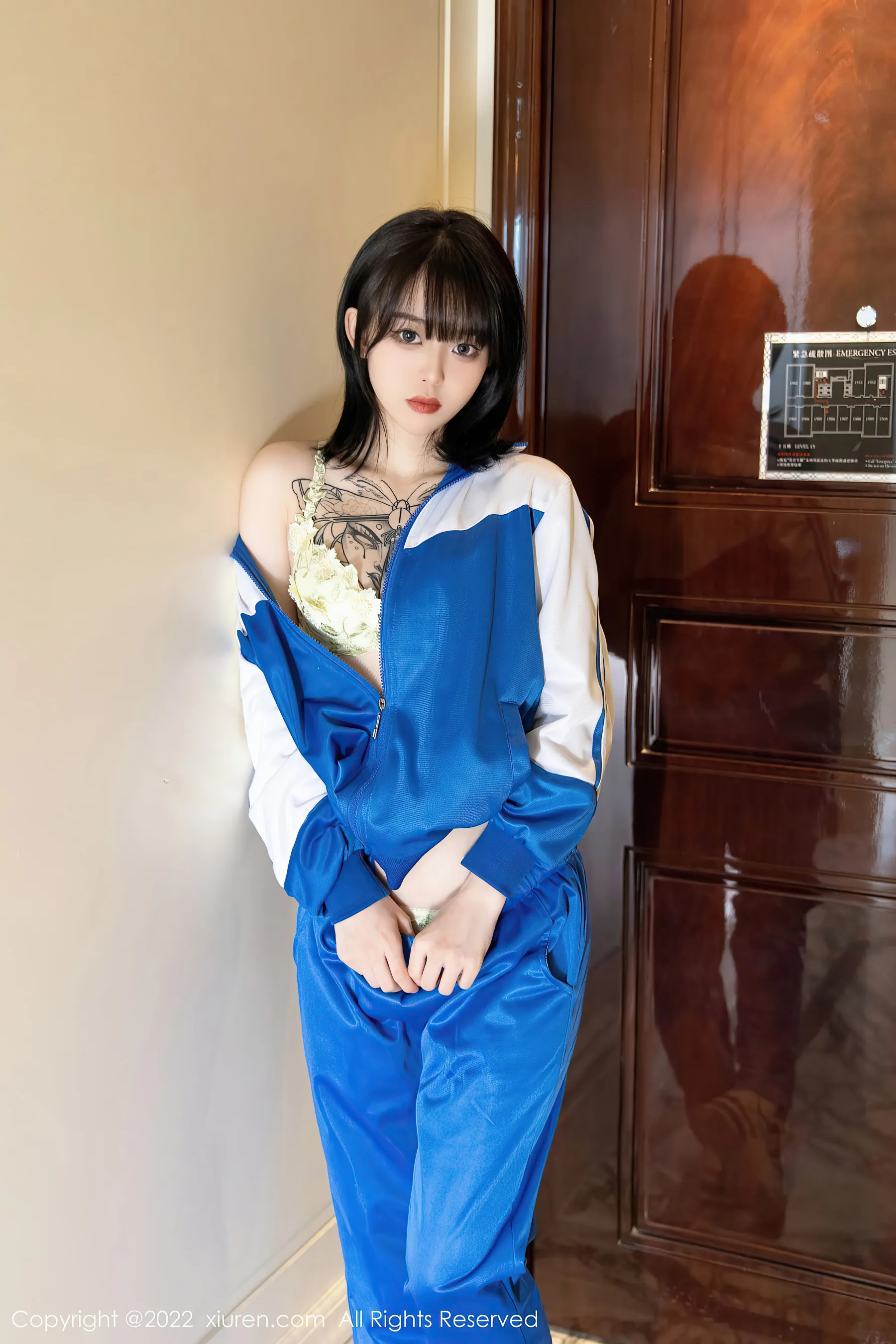 DJ清純攝影棚寫真 – 櫻花季活力風格展現珍藏 - 45