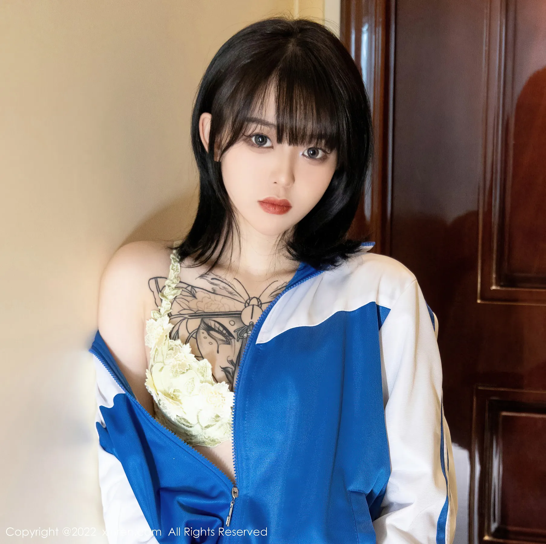 DJ清純攝影棚寫真 – 櫻花季活力風格展現珍藏 - 46