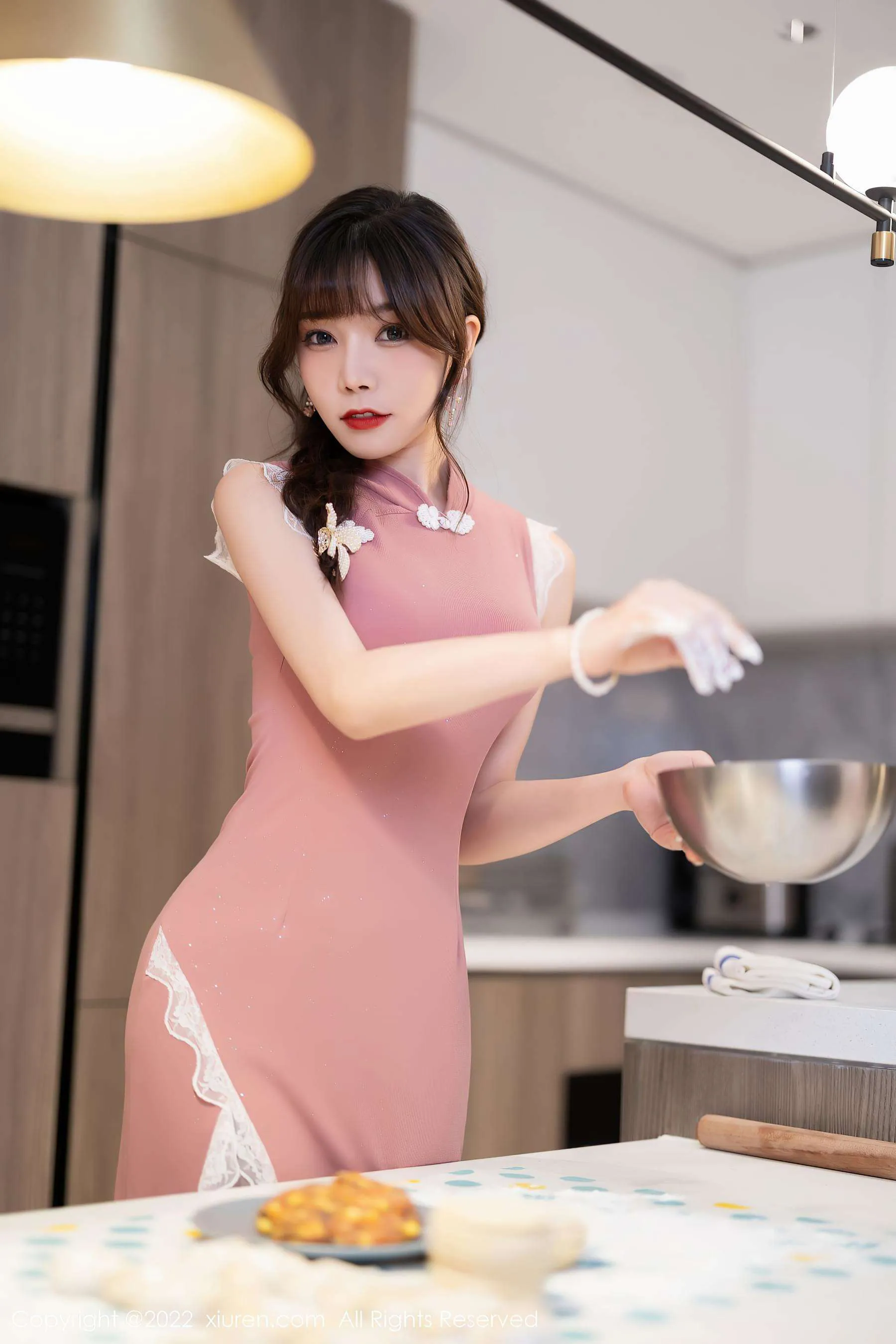 模特清純街拍寫真 – 冬季神秘風格展現珍藏 - 43