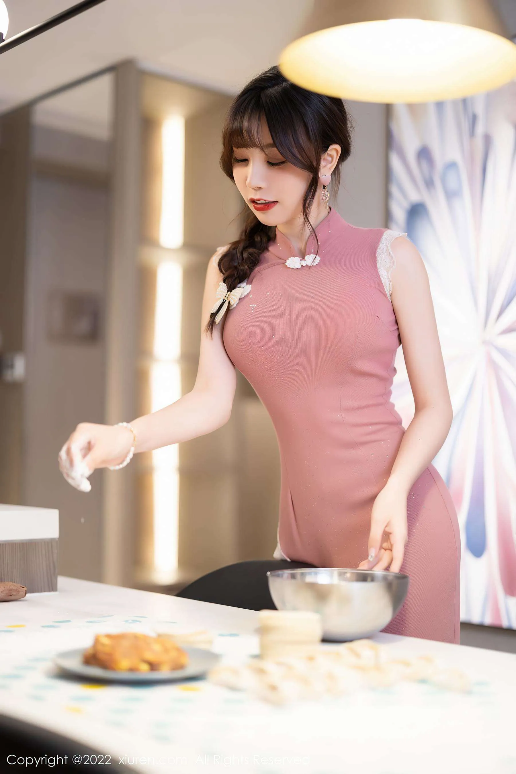 模特清純街拍寫真 – 冬季神秘風格展現珍藏 - 44