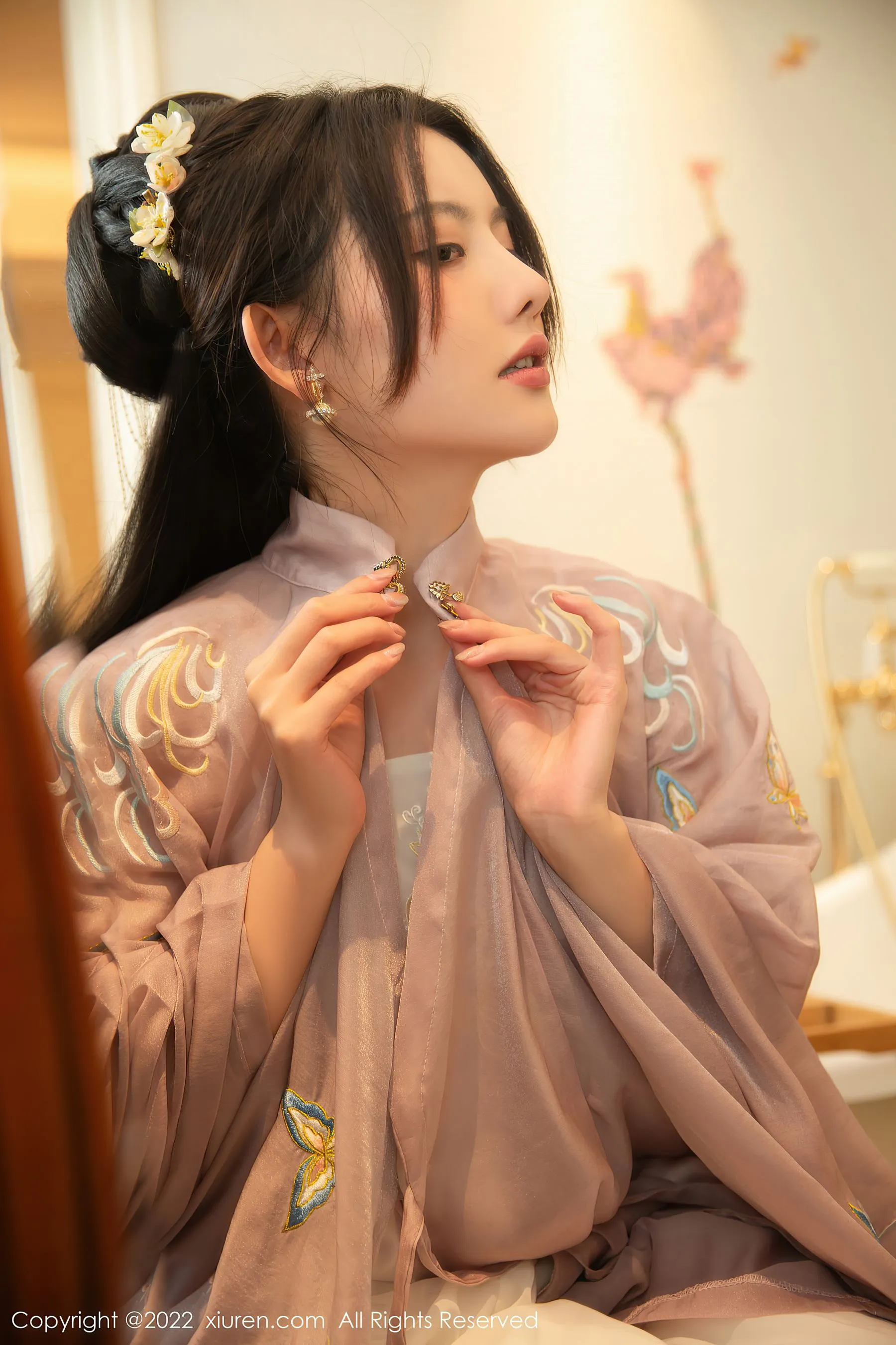 模特知性山景寫真 – 夏季優雅風格展現珍藏 - 1
