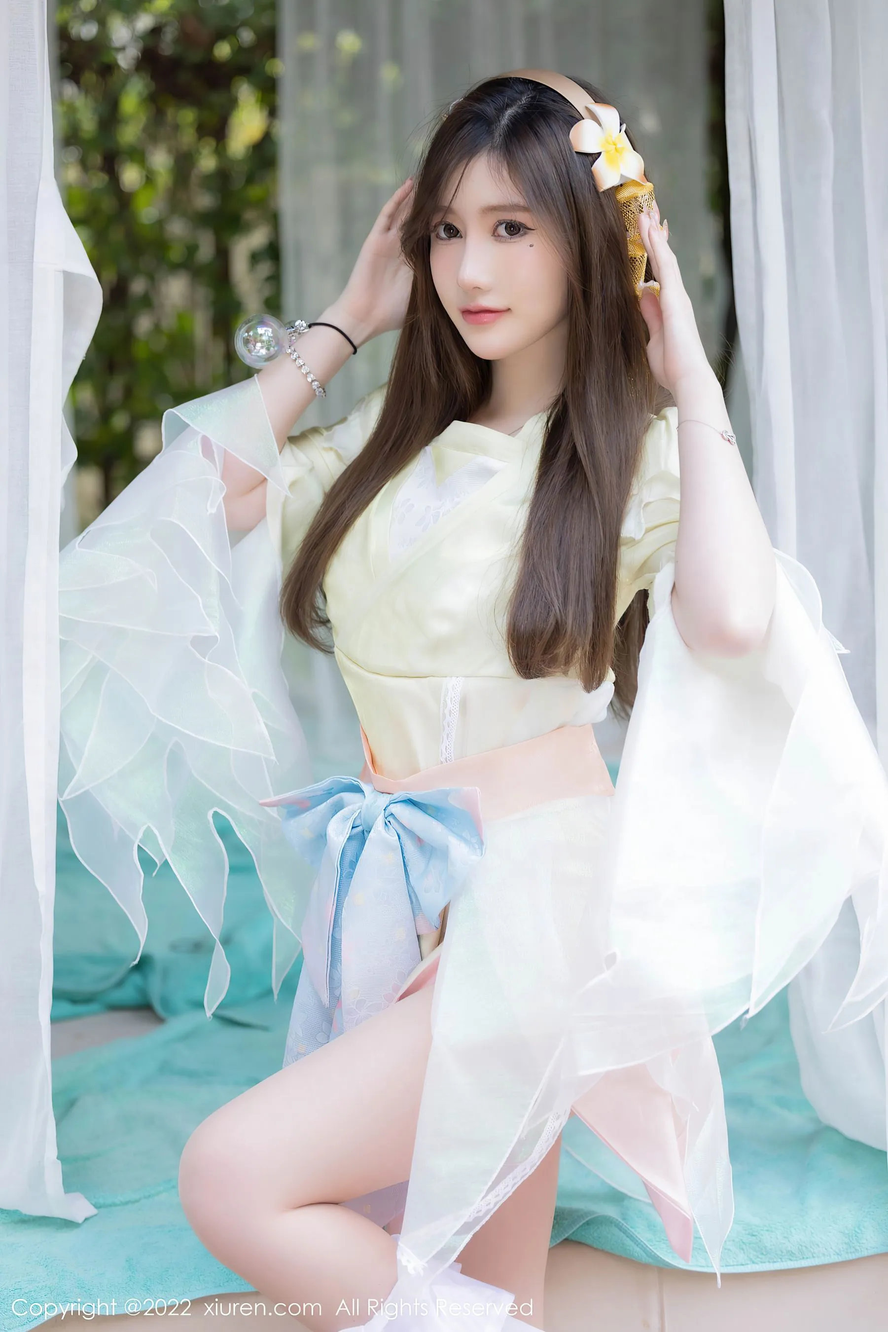 網紅高貴室內寫真 – 夏日靜謐風格展現珍藏 - 35