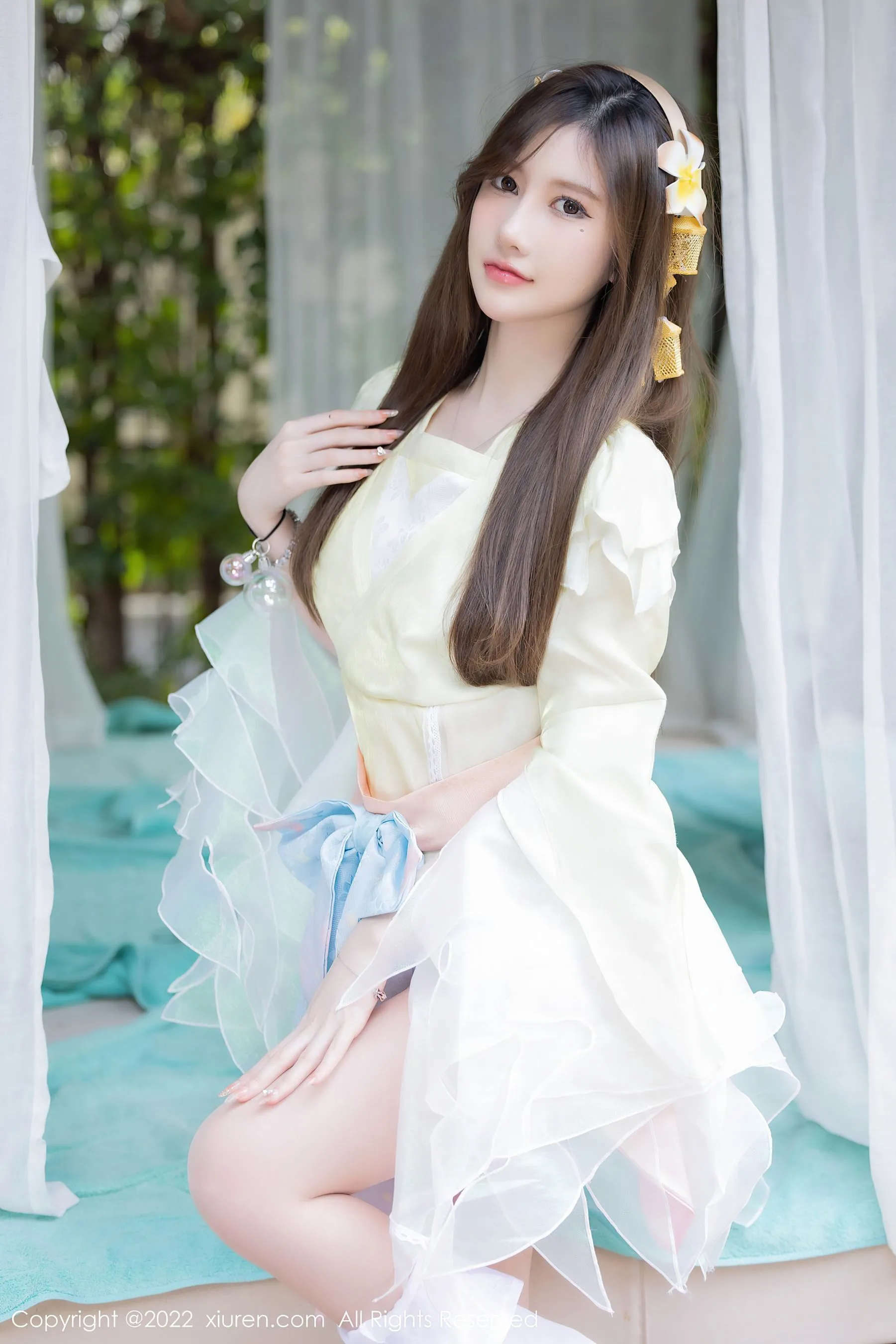 網紅高貴室內寫真 – 夏日靜謐風格展現珍藏 - 41