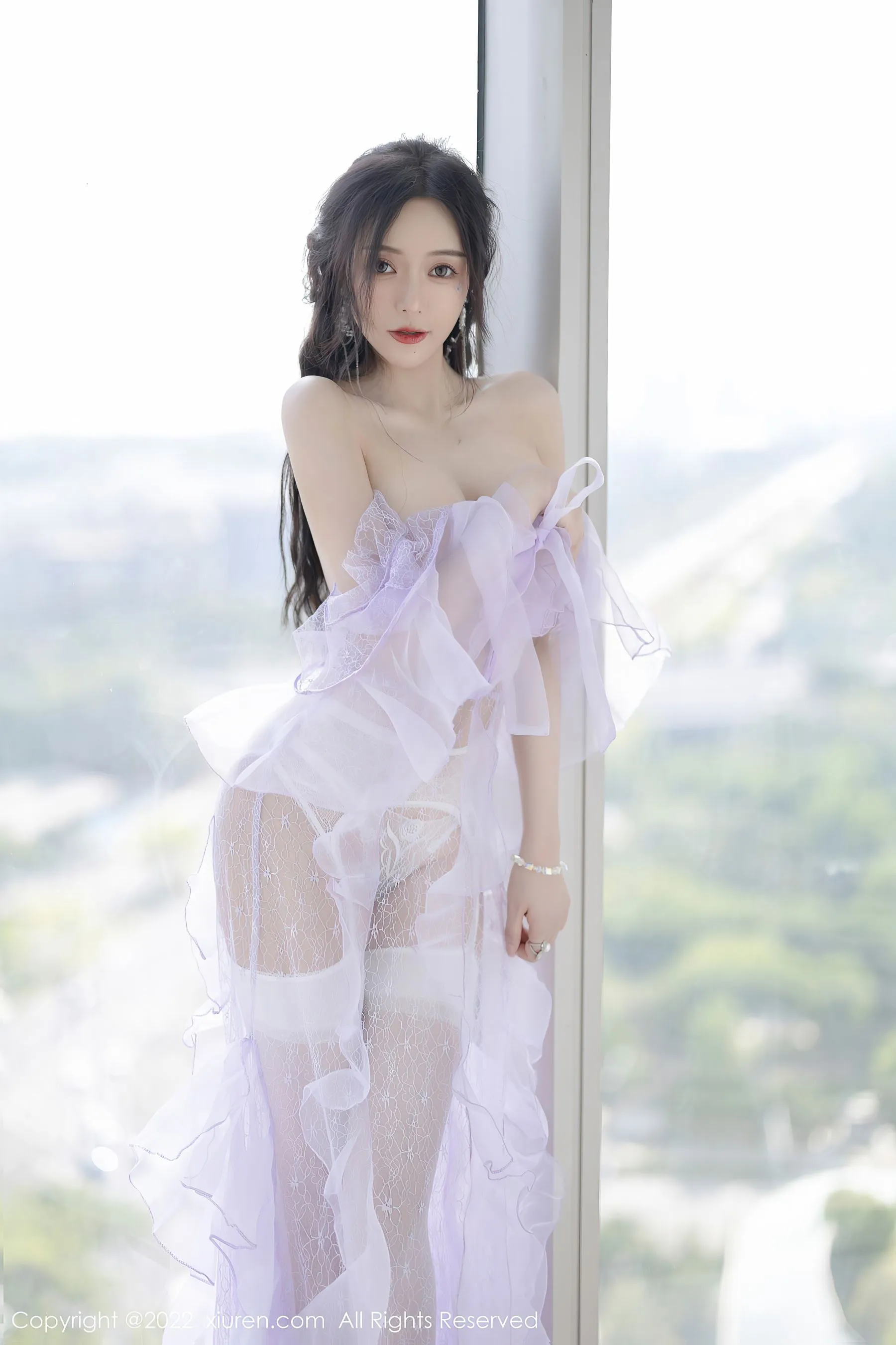 雨季限定校花火辣寫真集 – 戶外優雅瞬間捕捉典藏 - 31