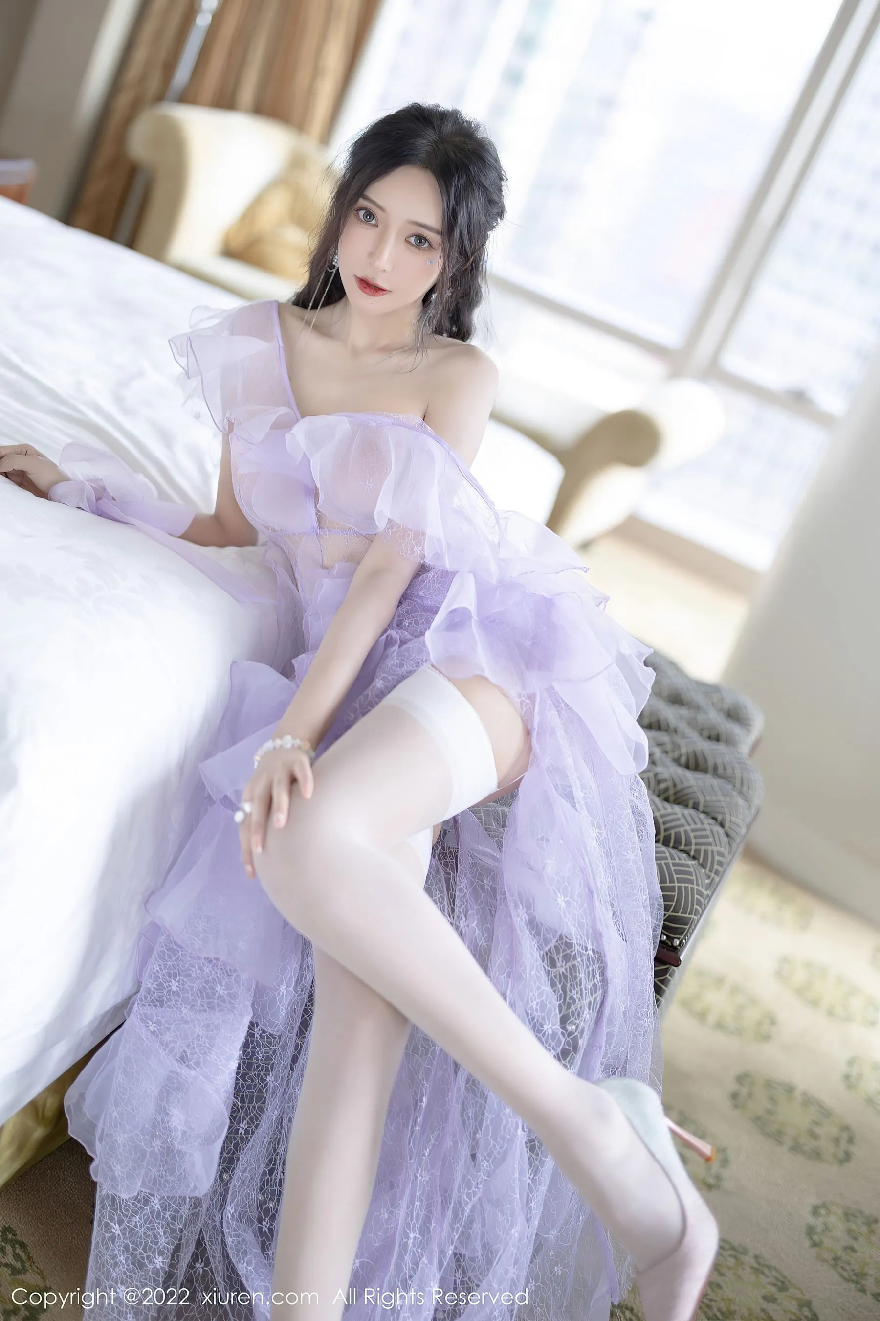 雨季限定校花火辣寫真集 – 戶外優雅瞬間捕捉典藏 - 85