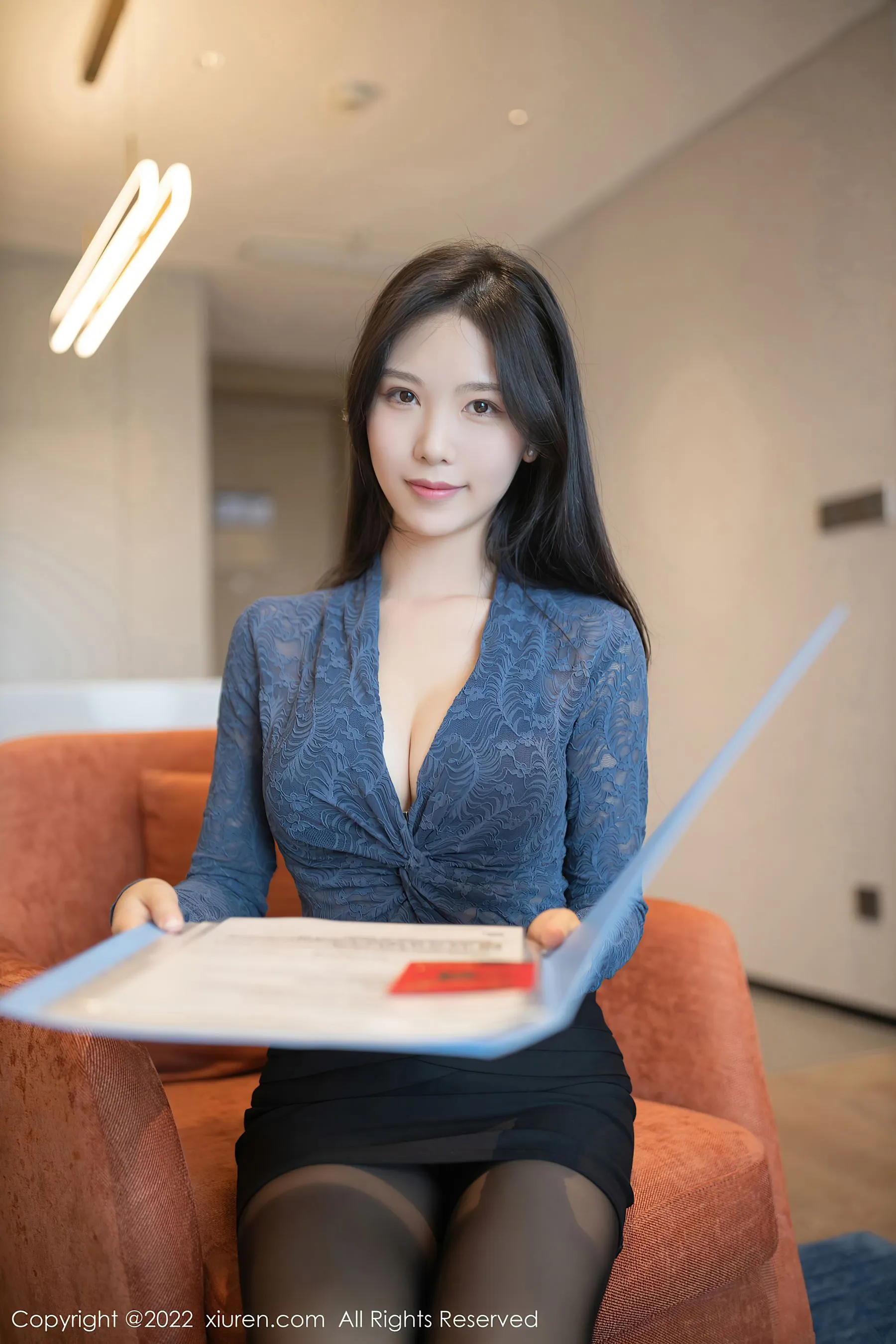 嫩模火辣室內寫真 – 夏季激情風格展現典藏 - 53