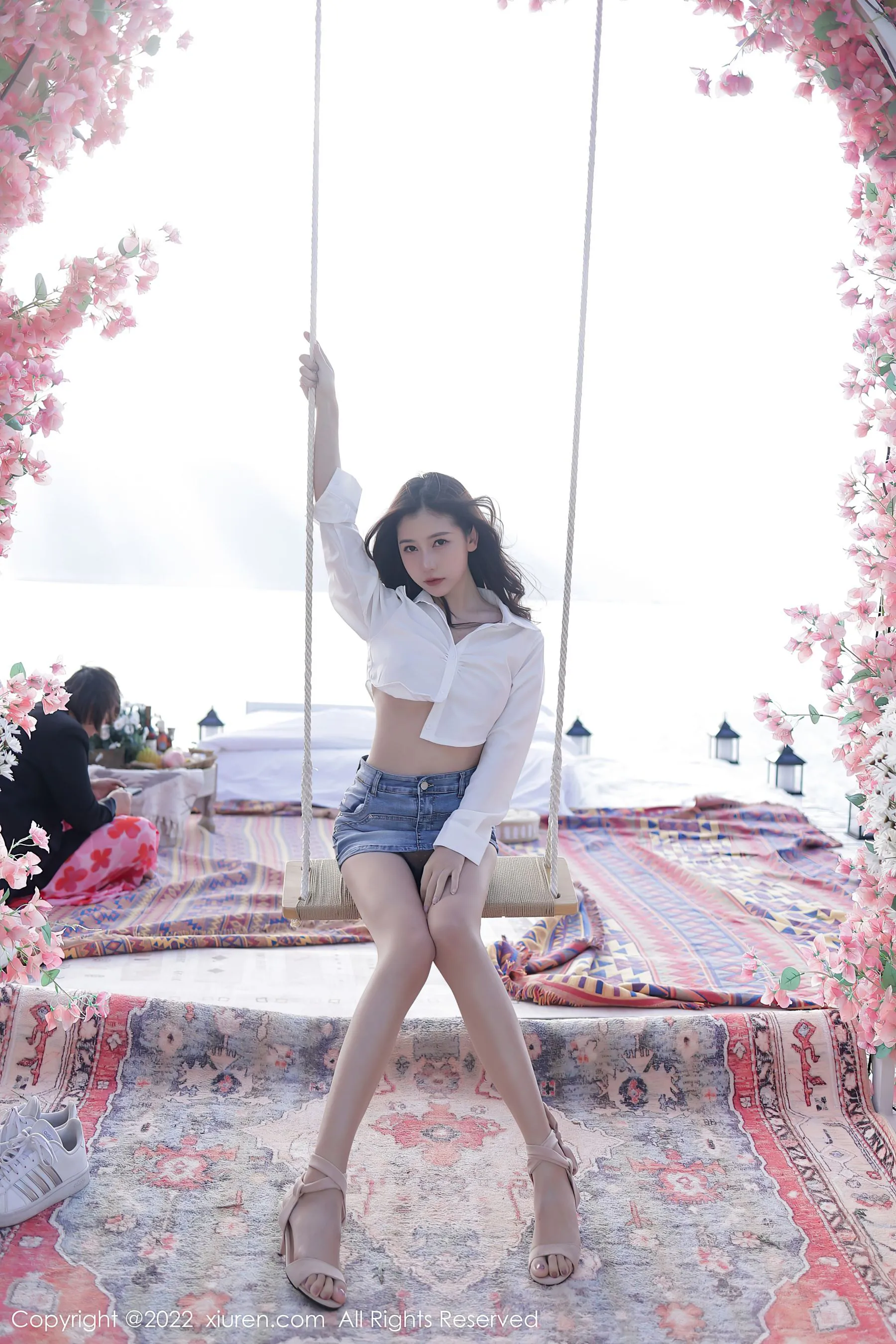 黃昏苗慄網紅寫真精選 – 高貴海邊靜謐完美融合精選 - 10