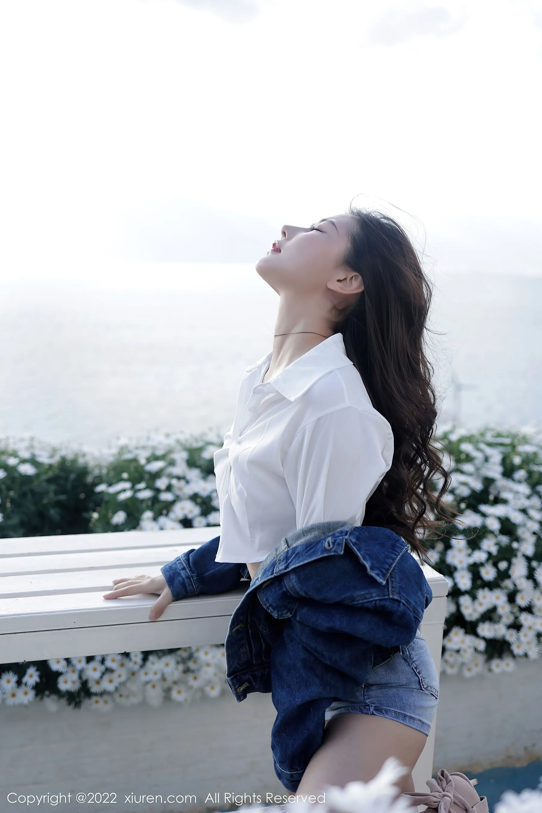 黃昏苗慄網紅寫真精選 – 高貴海邊靜謐完美融合精選 - 34