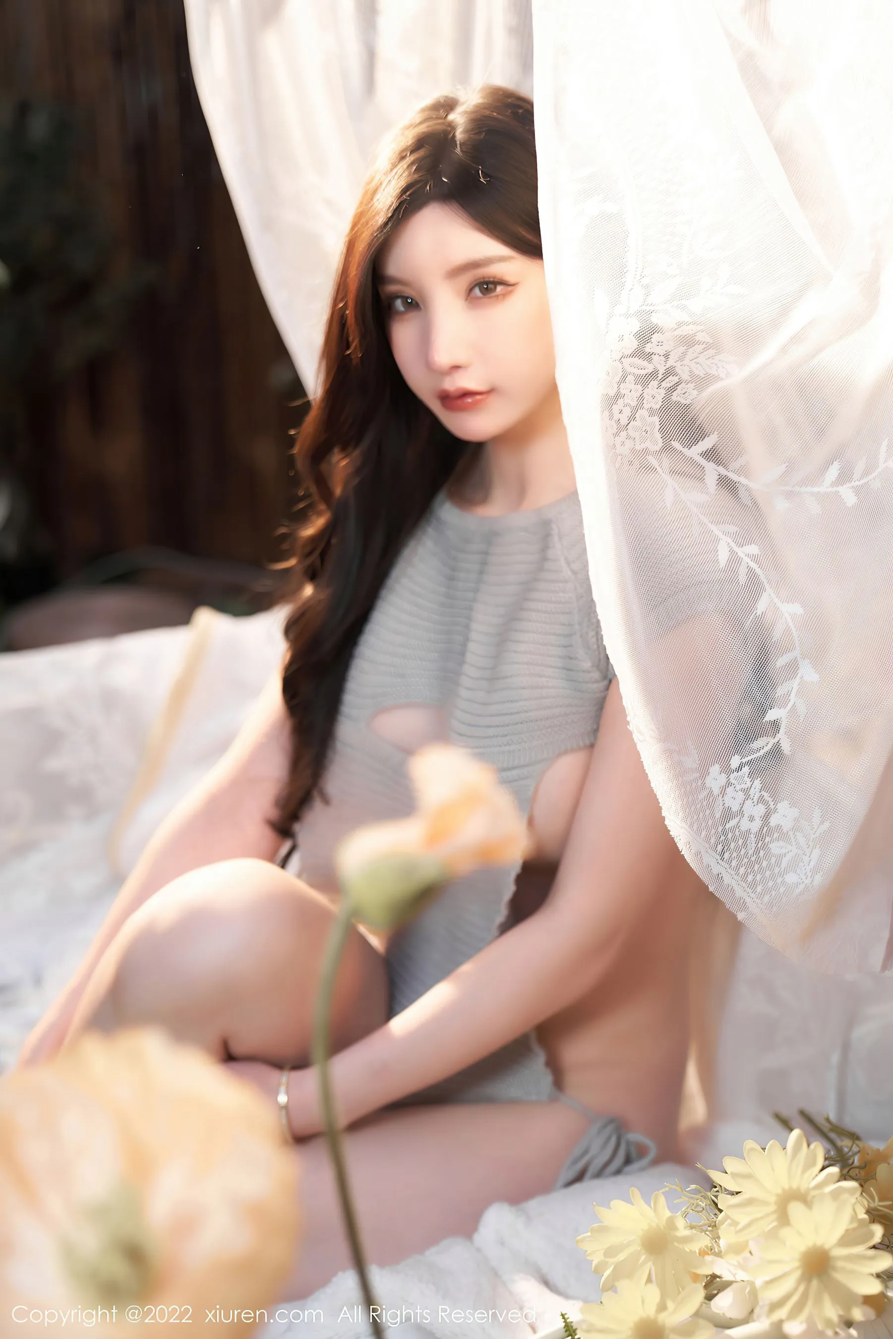 苗慄正午嫩模美照 – 清純魅力海邊實錄精選 - 11
