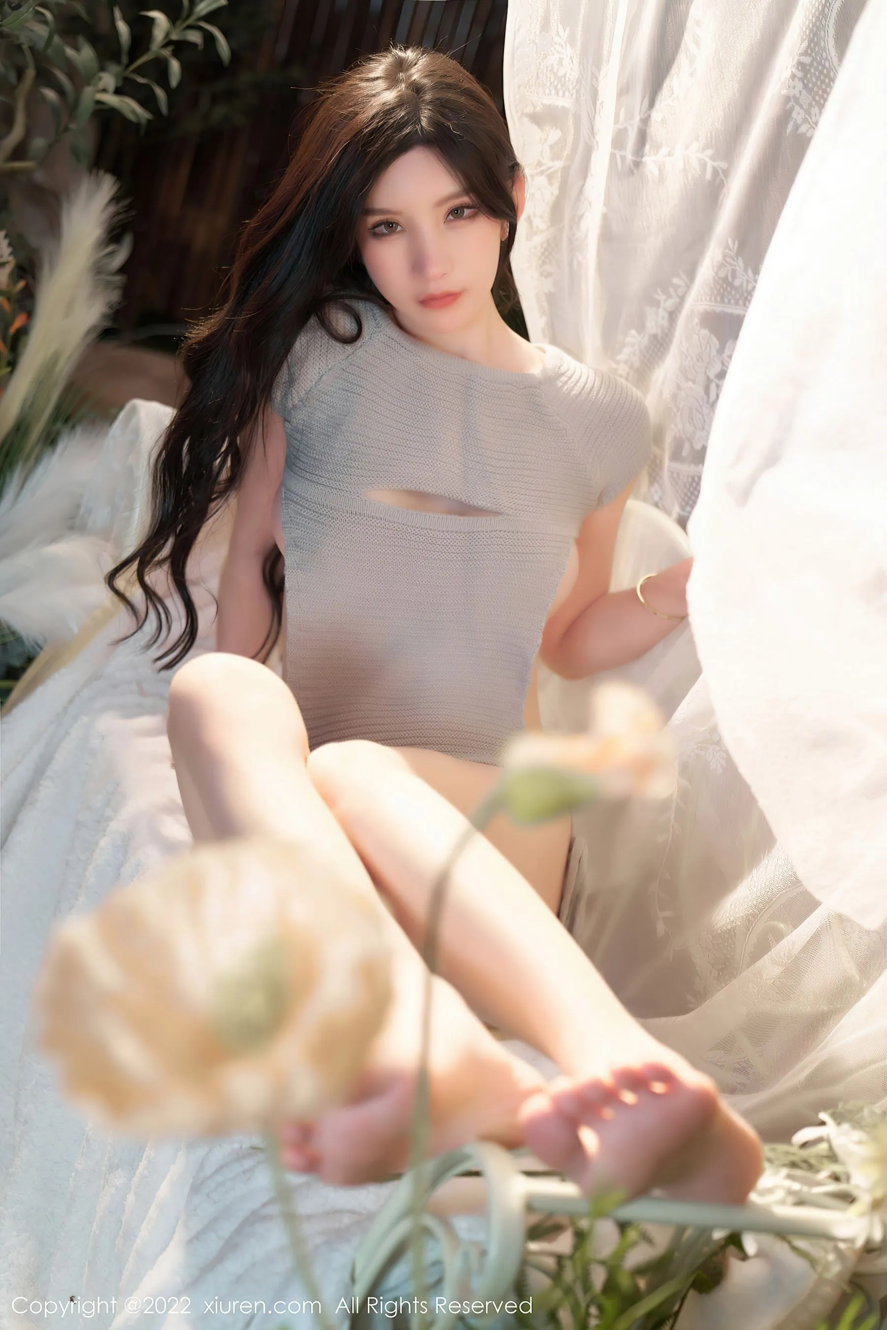 苗慄正午嫩模美照 – 清純魅力海邊實錄精選 - 61