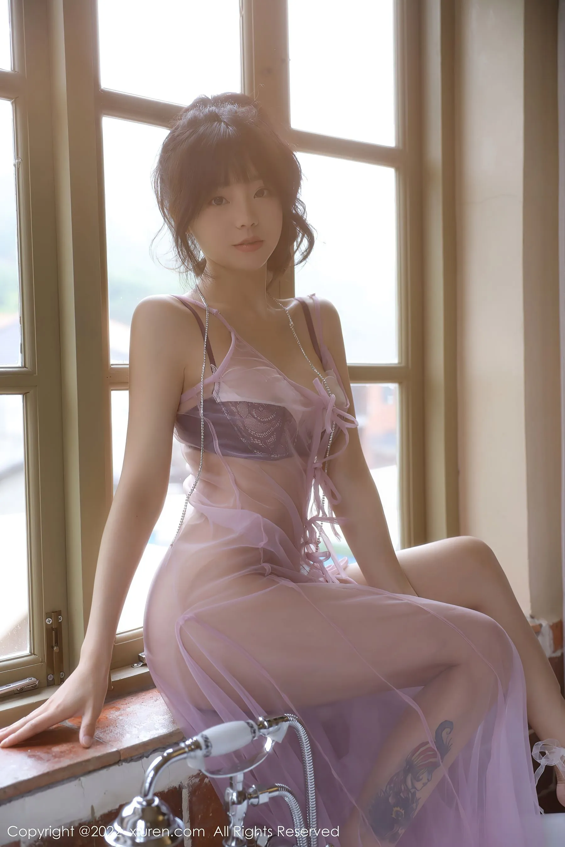 主播活潑戶外寫真 – 秋楓神秘風格展現典藏 - 33