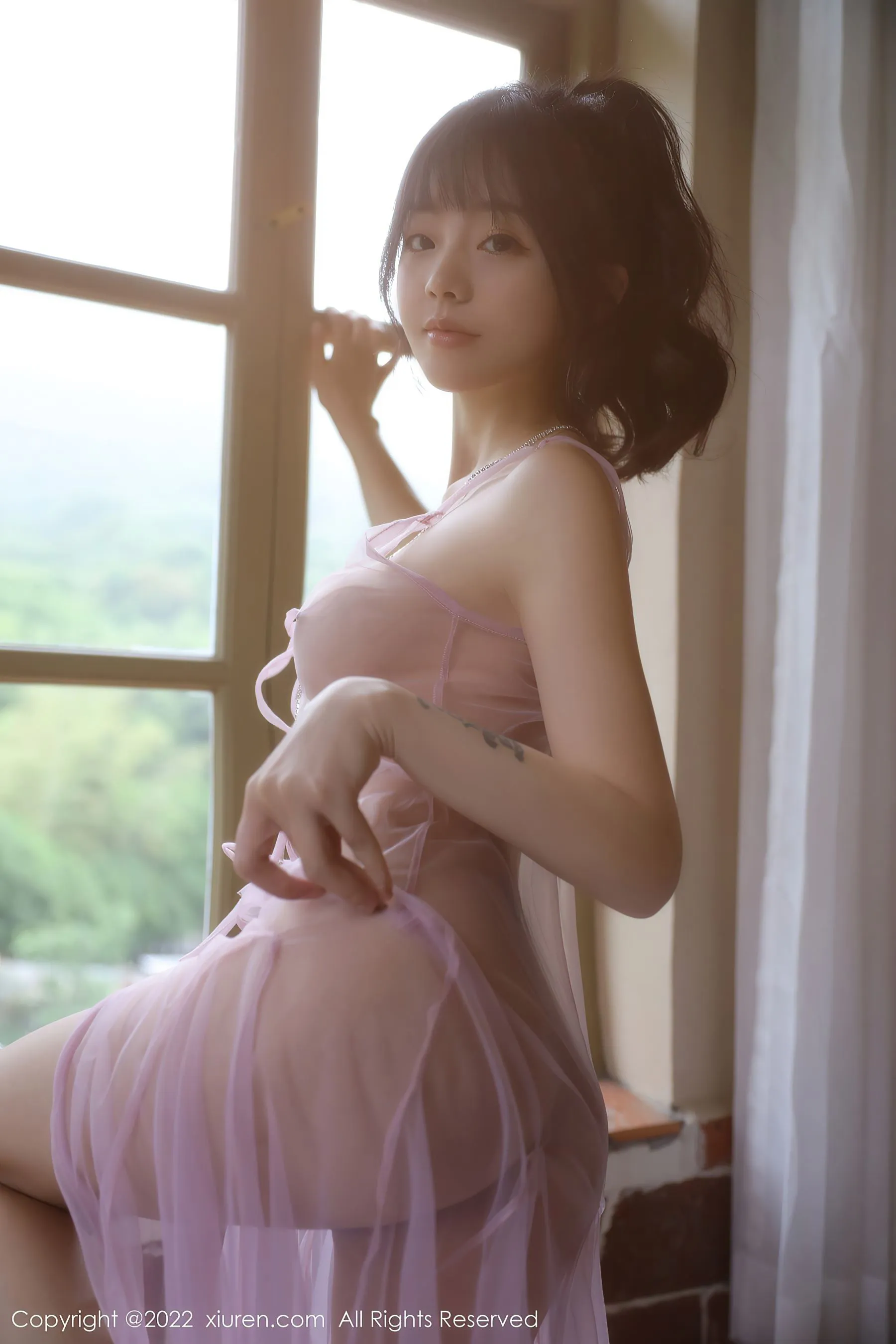 主播活潑戶外寫真 – 秋楓神秘風格展現典藏 - 47