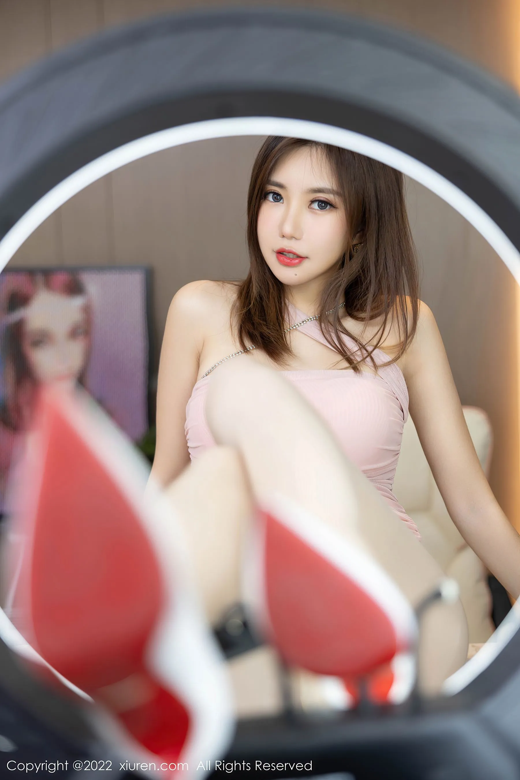 車模性感海邊寫真 – 雨季浪漫風格展現精選 - 32