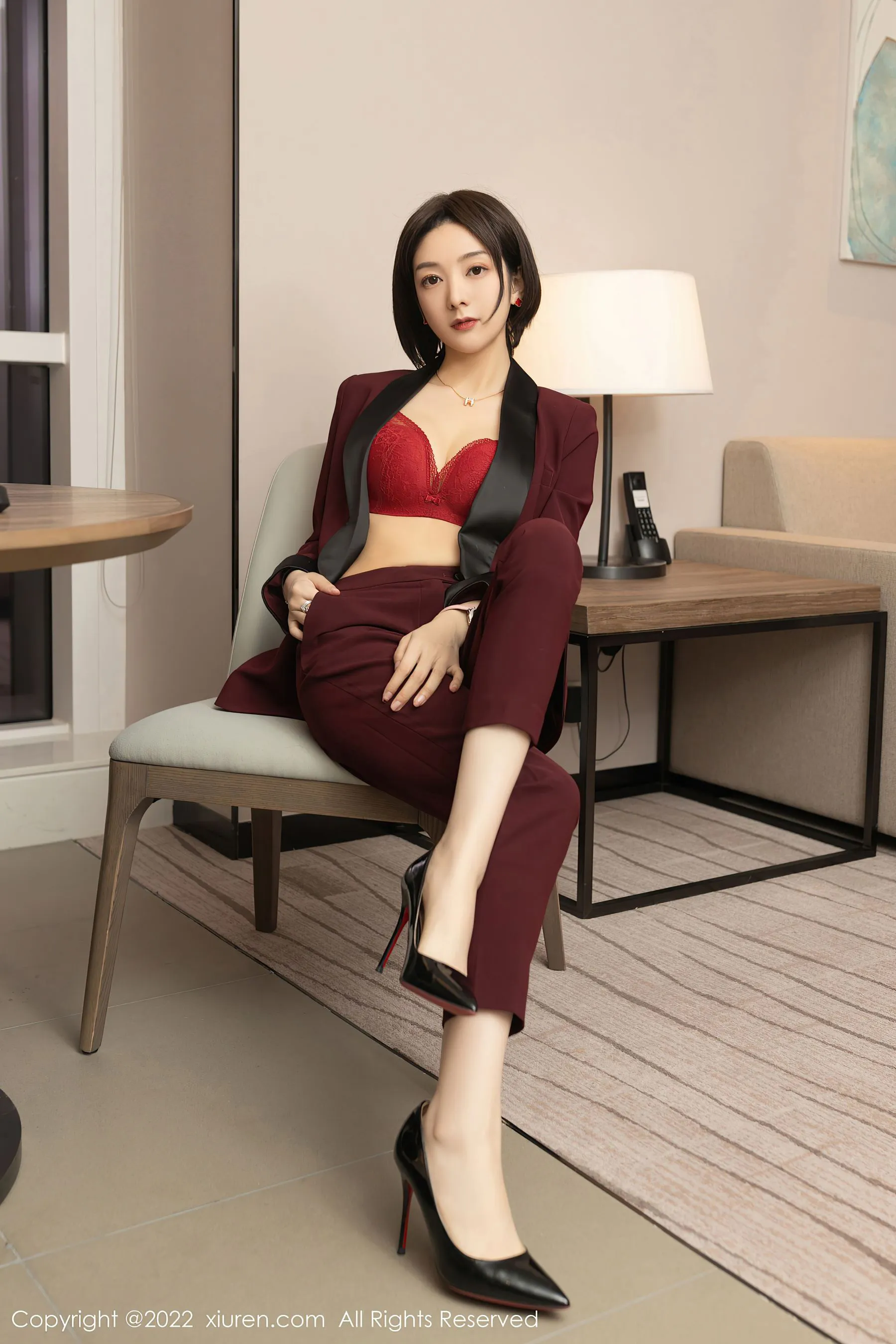嫩模性感室內寫真 – 夏日奔放風格展現典藏 - 61