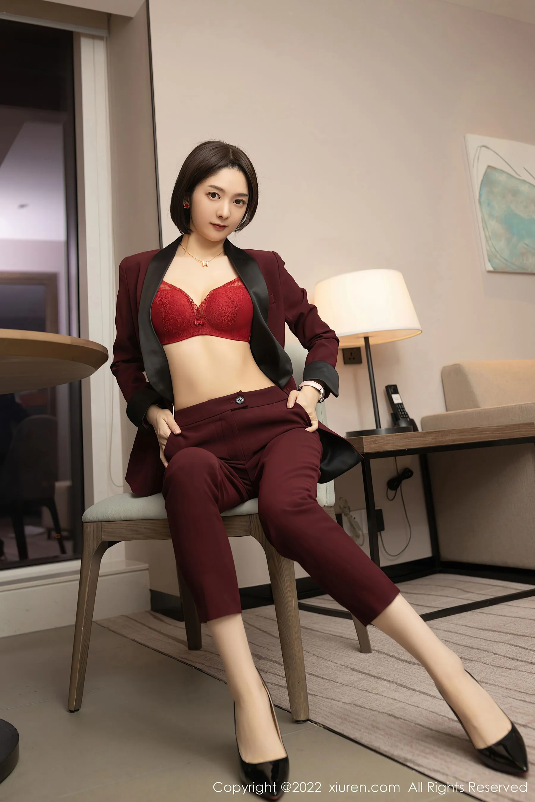 嫩模性感室內寫真 – 夏日奔放風格展現典藏 - 62