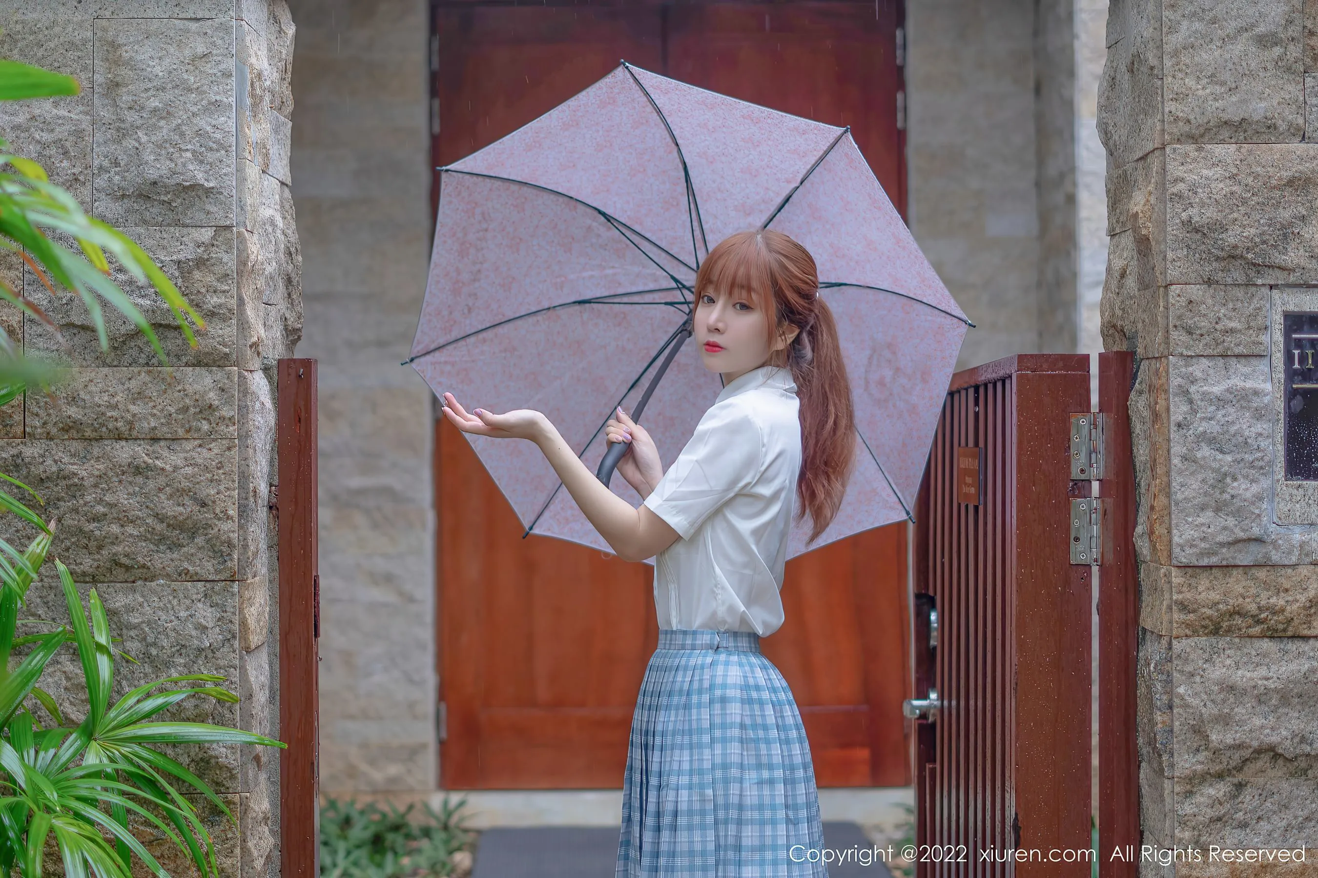 網紅甜美戶外寫真 – 夏日自信風格展現限量 - 42