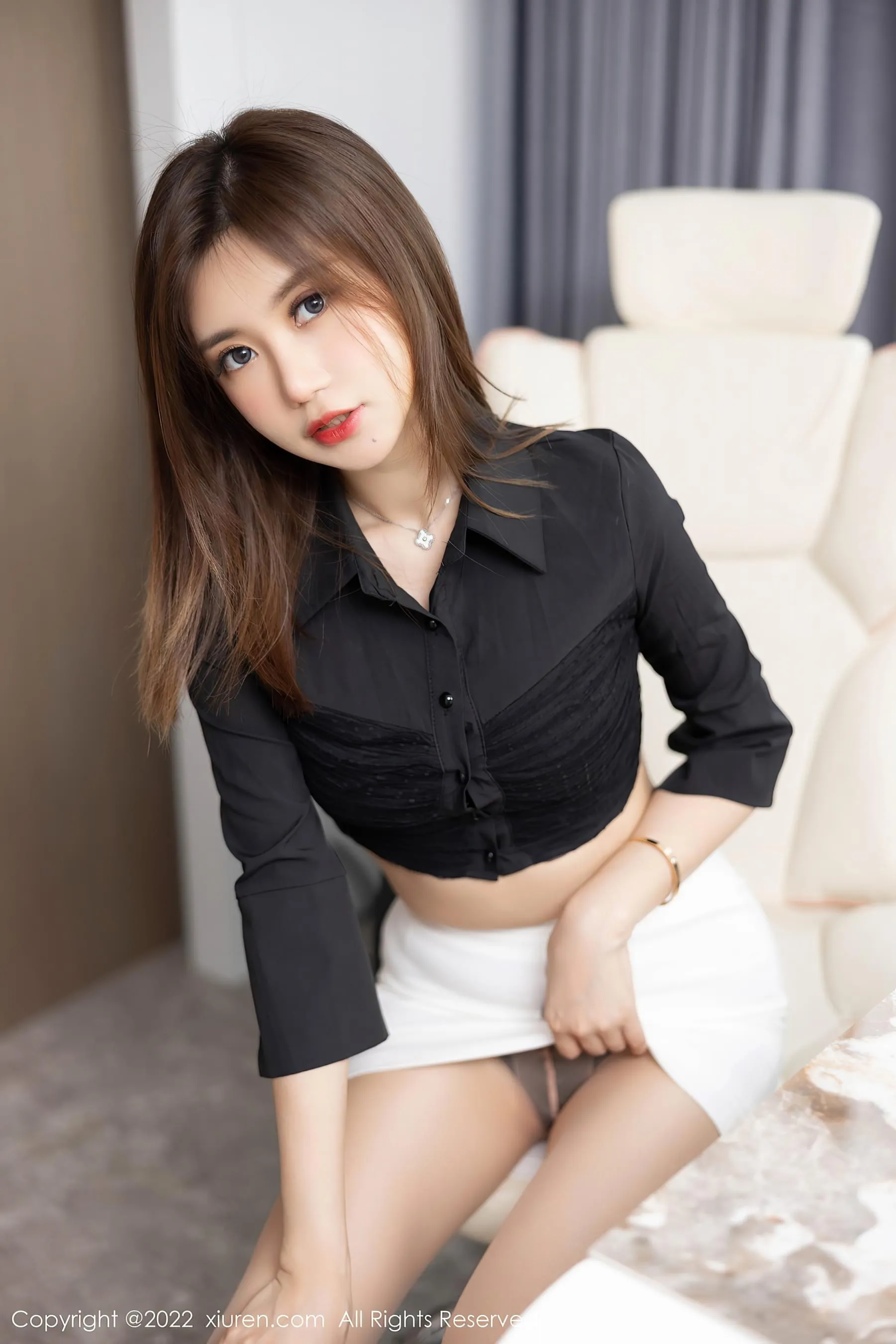 俏皮時刻模特自然光寫真 – 雨季優雅風採再現珍藏 - 52