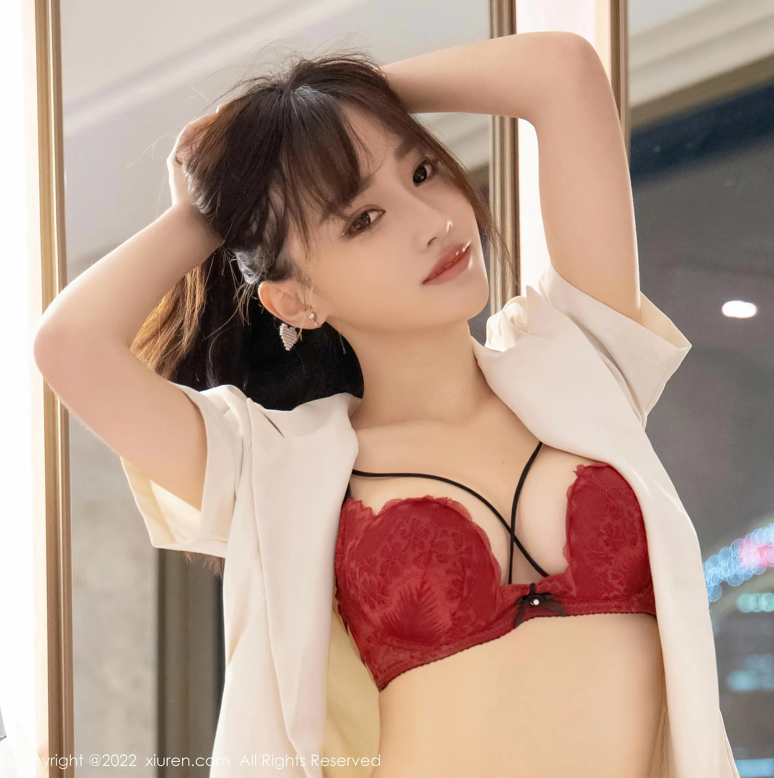 護士知性室內寫真 – 晴日溫柔風格展現精選 - 45