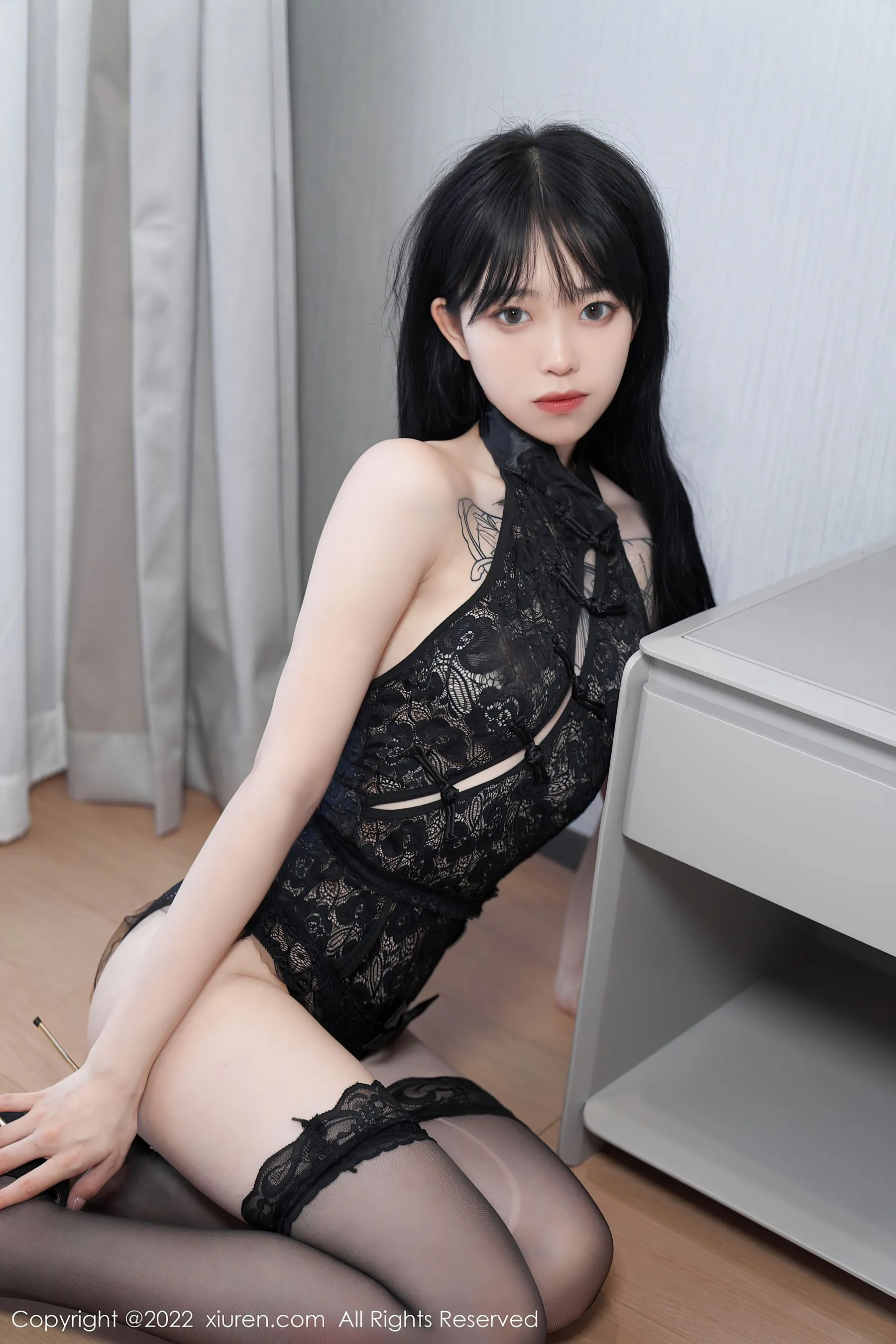 苗慄全日模特美照 – 清純魅力攝影棚實錄典藏 - 23