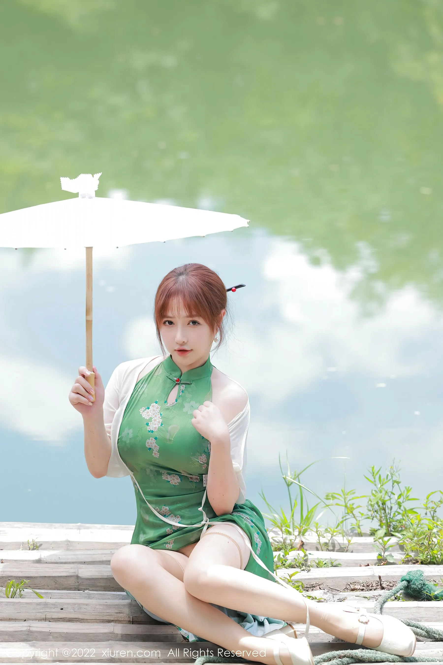 校花知性山景寫真 – 秋季靜謐風格展現典藏 - 37