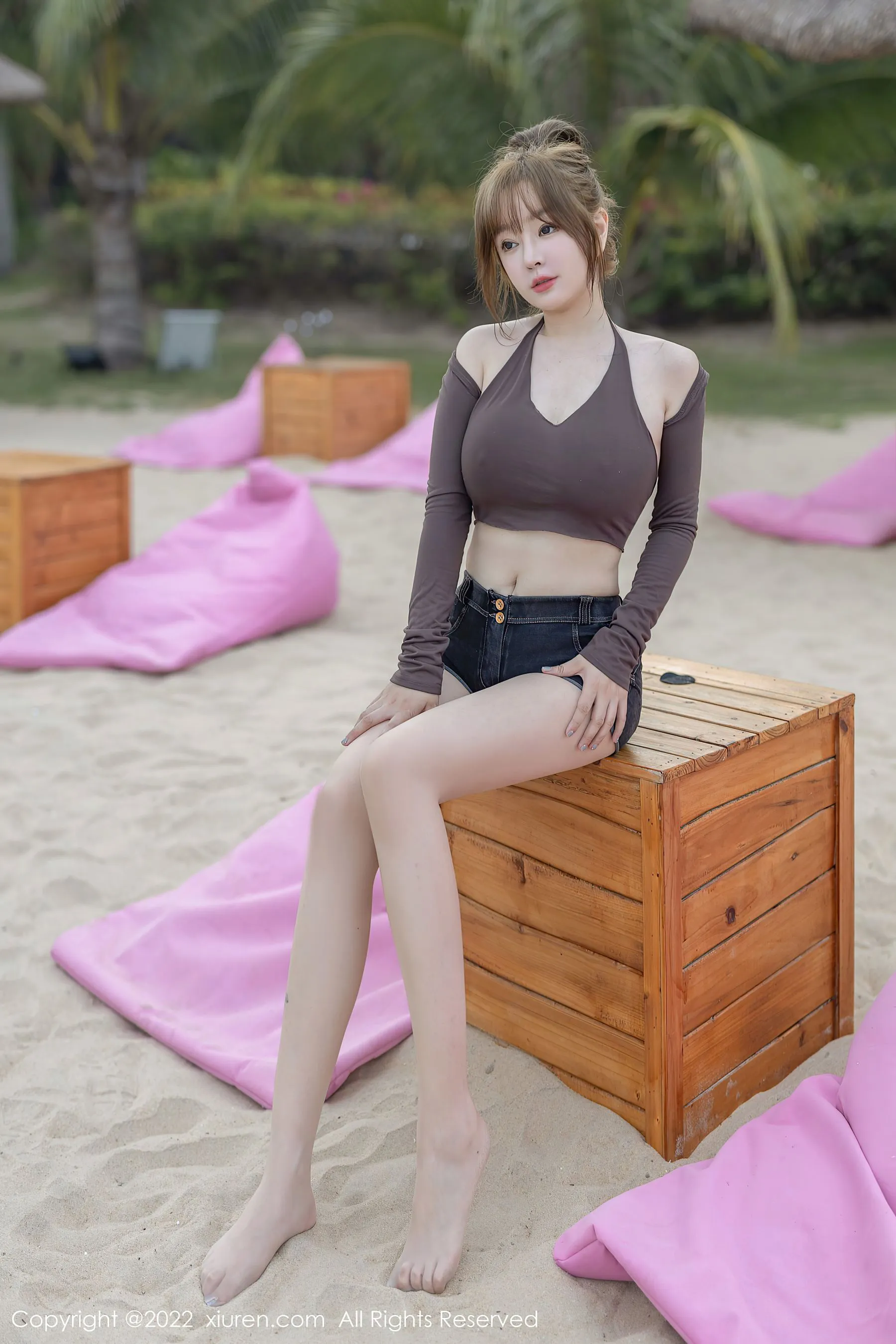 嫩模火辣夜景寫真 – 夏日自信風格展現限量 - 34