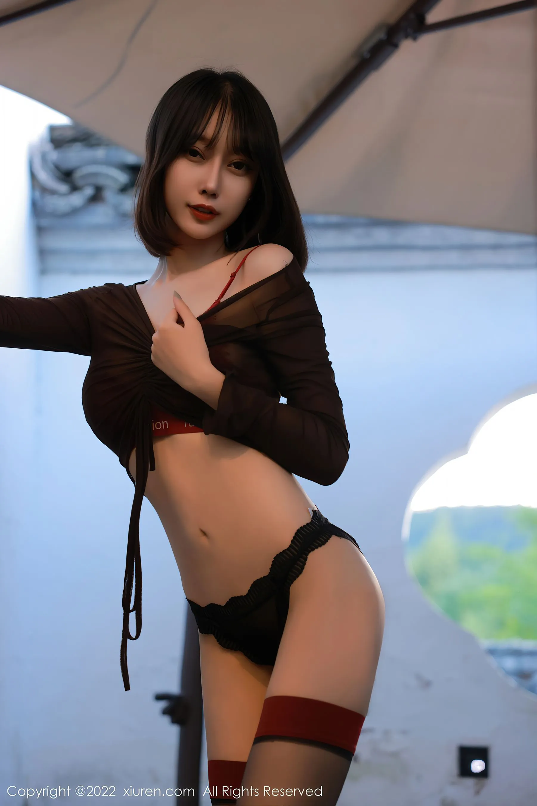 主播甜美街拍寫真 – 冬季活力風格展現精選 - 53