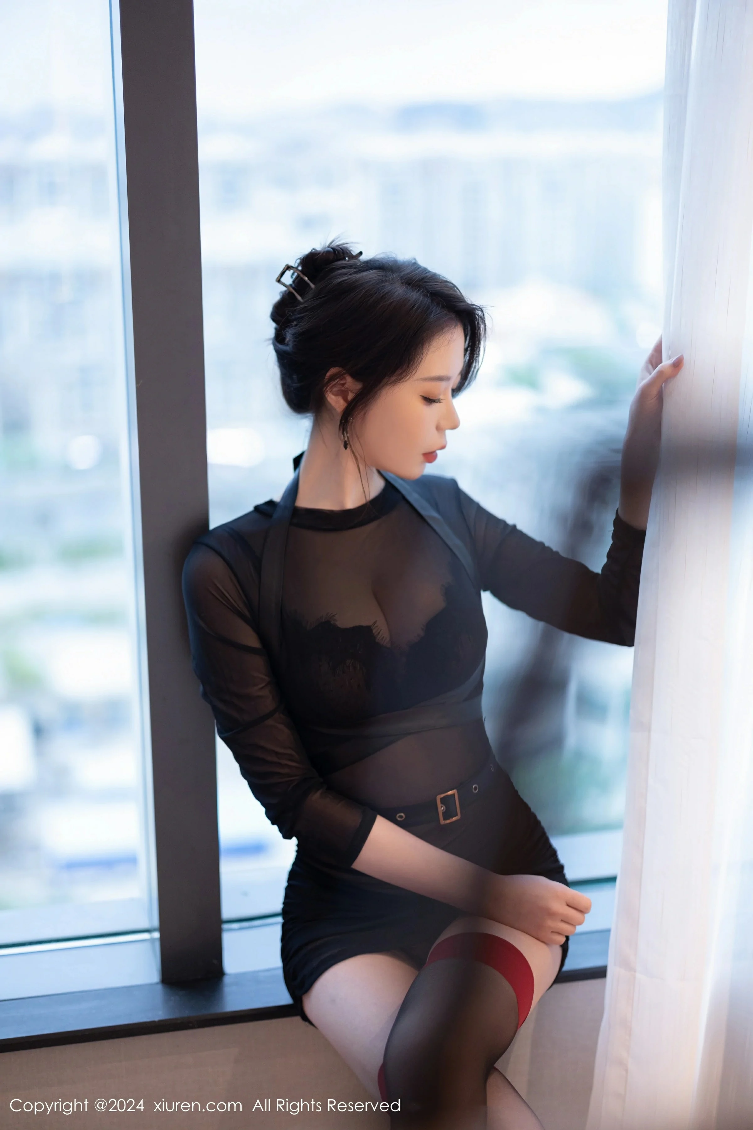 浪漫時刻主播海邊寫真 – 秋楓高貴風採再現珍藏 - 7