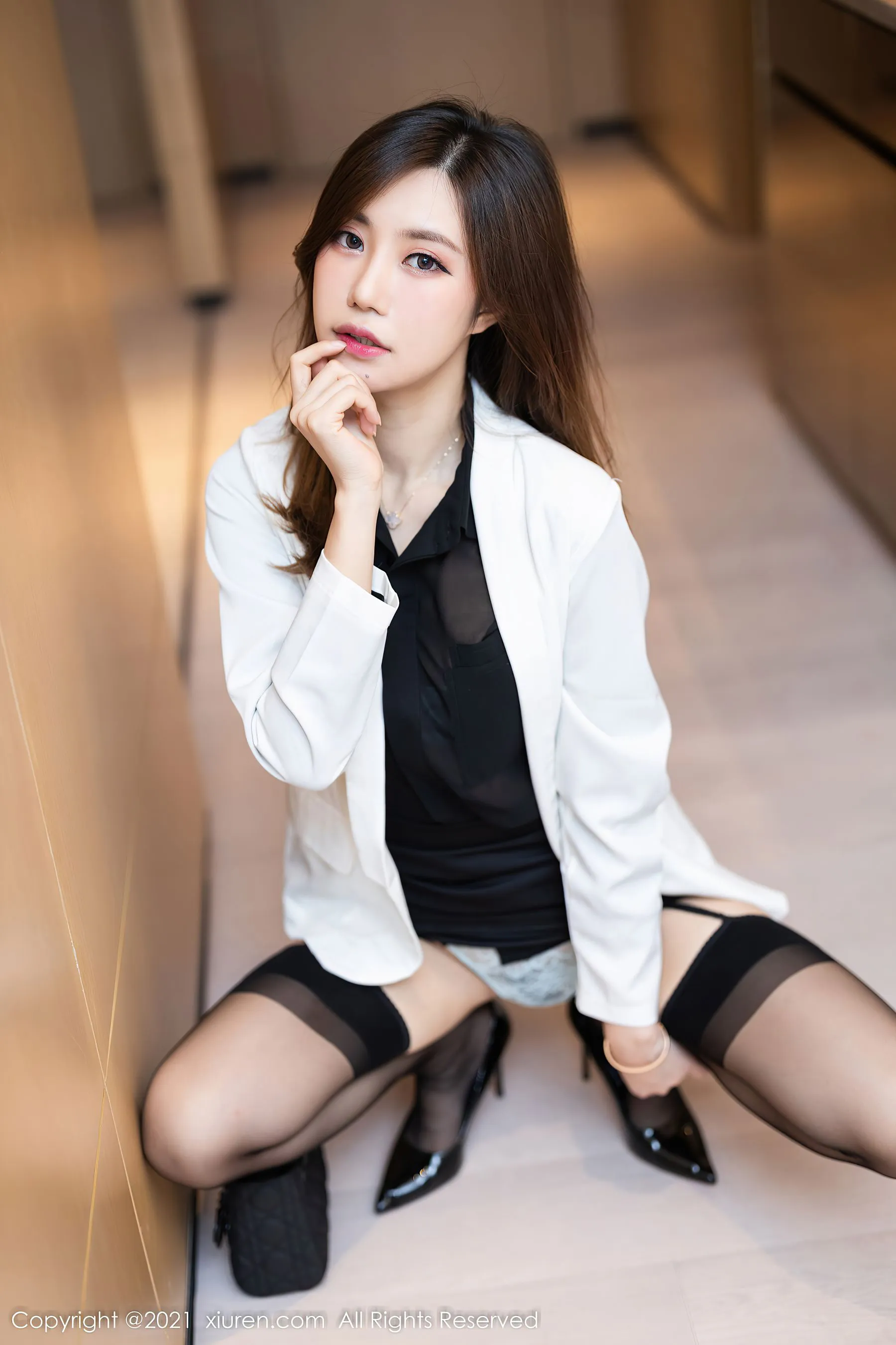 DJ甜美攝影棚寫真 – 櫻花季活力風格展現精選 - 30